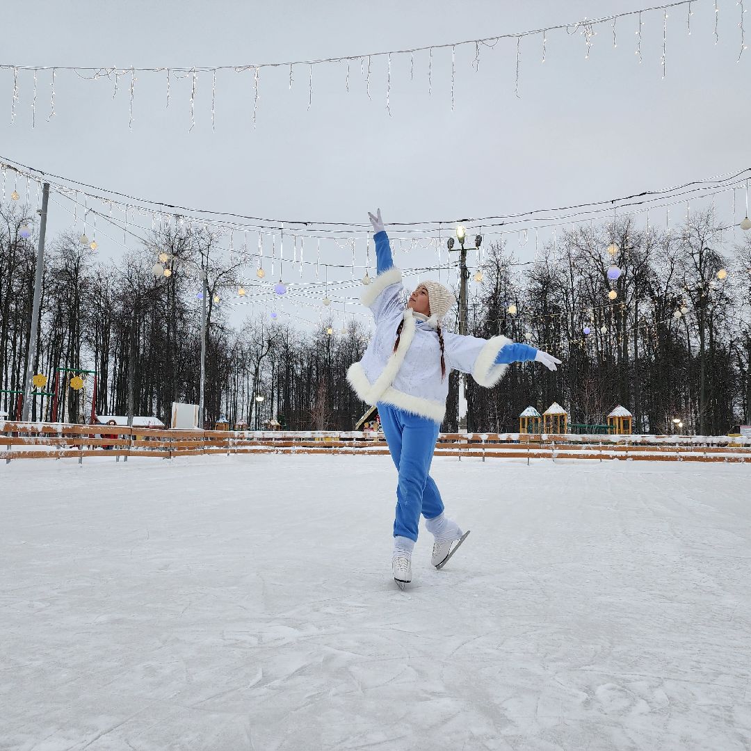 Егорьевск, Каток, каток в парке, искусственный лед, подмосковье, московская область, открытие катка,