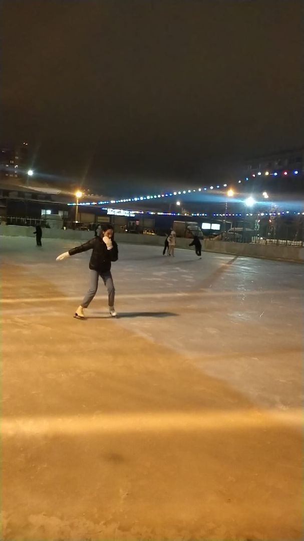 каток в центре города, пушкино, спорткомплекс,
