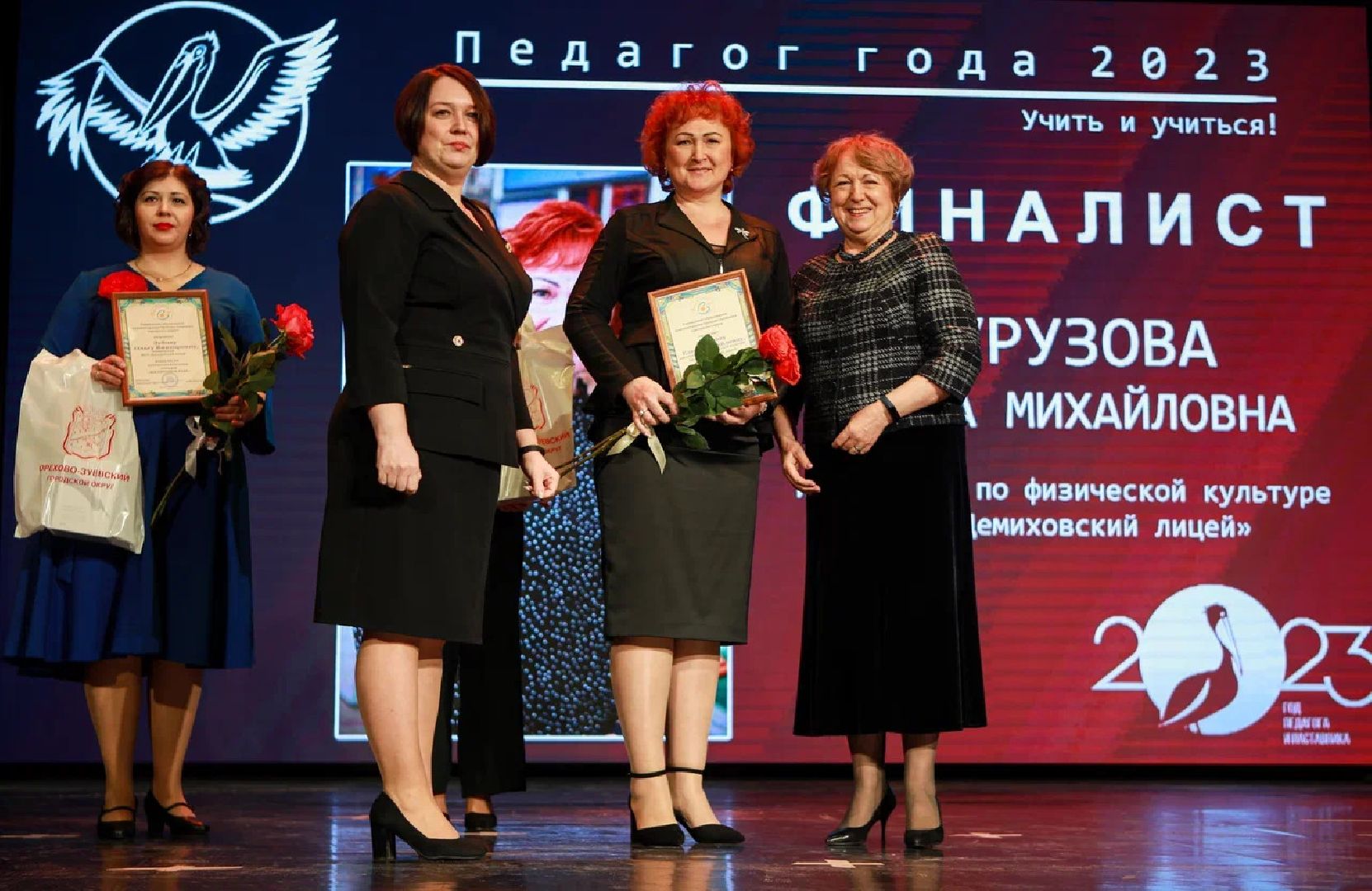 педагог года, воспитатель, учитель, награждение, глава администрации, орехово-зуево,