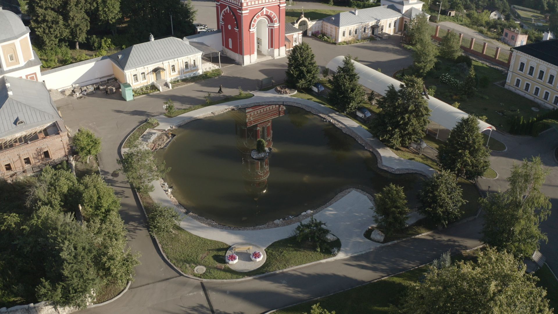 видео с коптера,