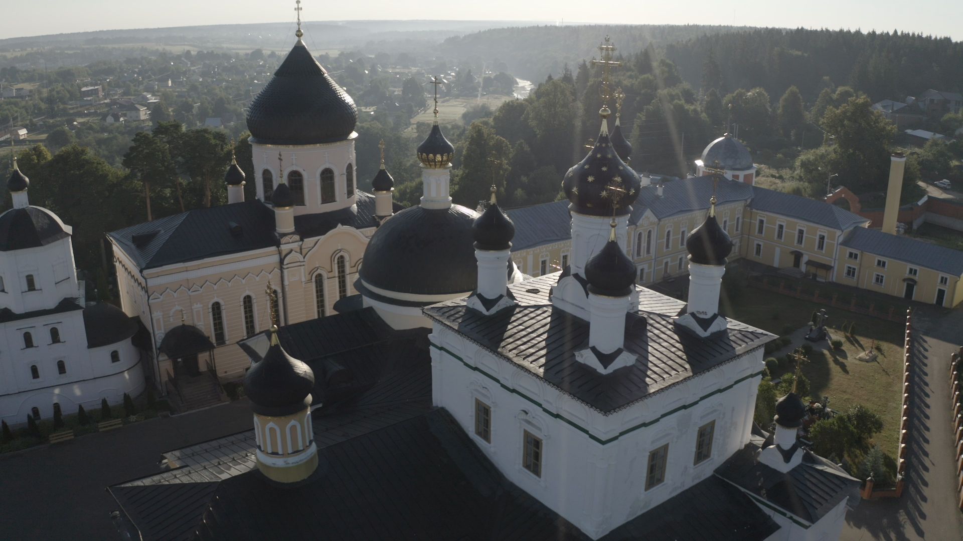 видео с коптера,