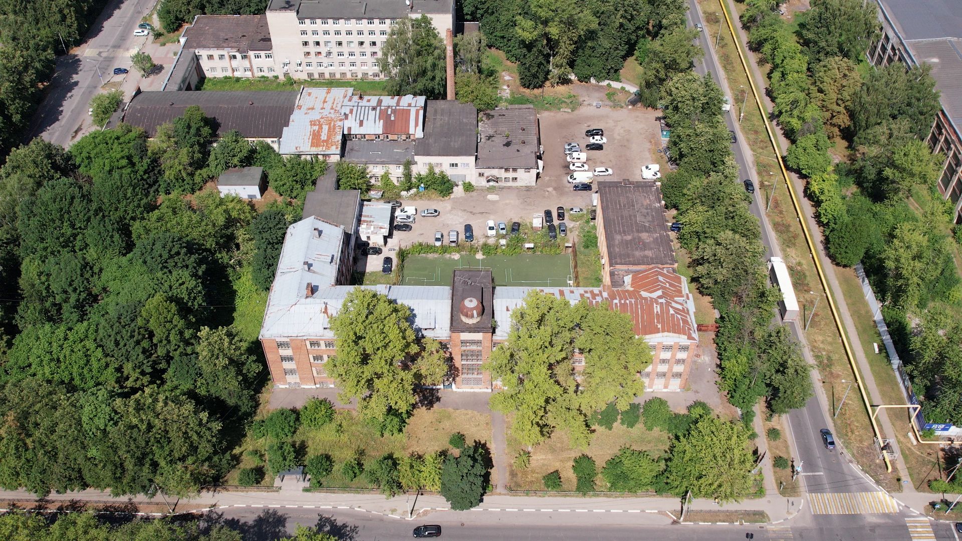 видео с коптера,