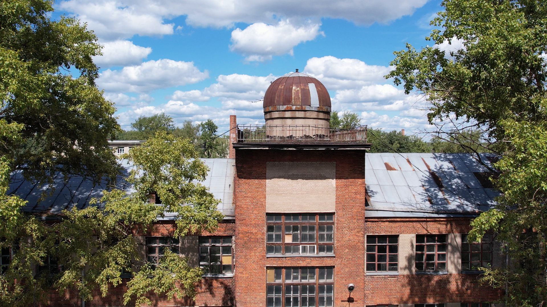 видео с коптера,