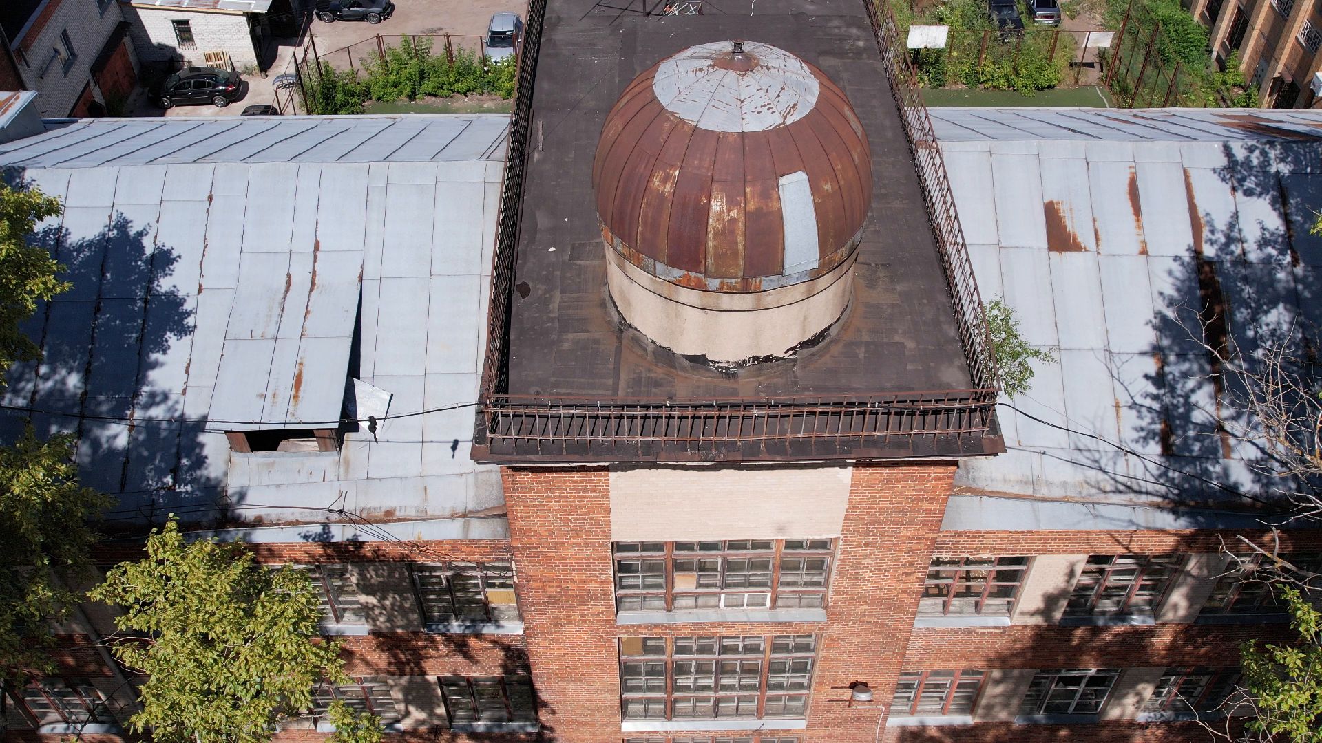 видео с коптера,