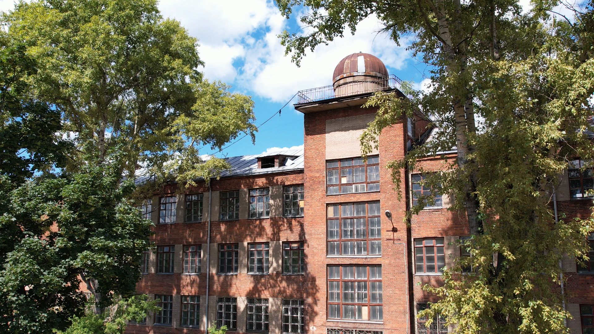 видео с коптера,