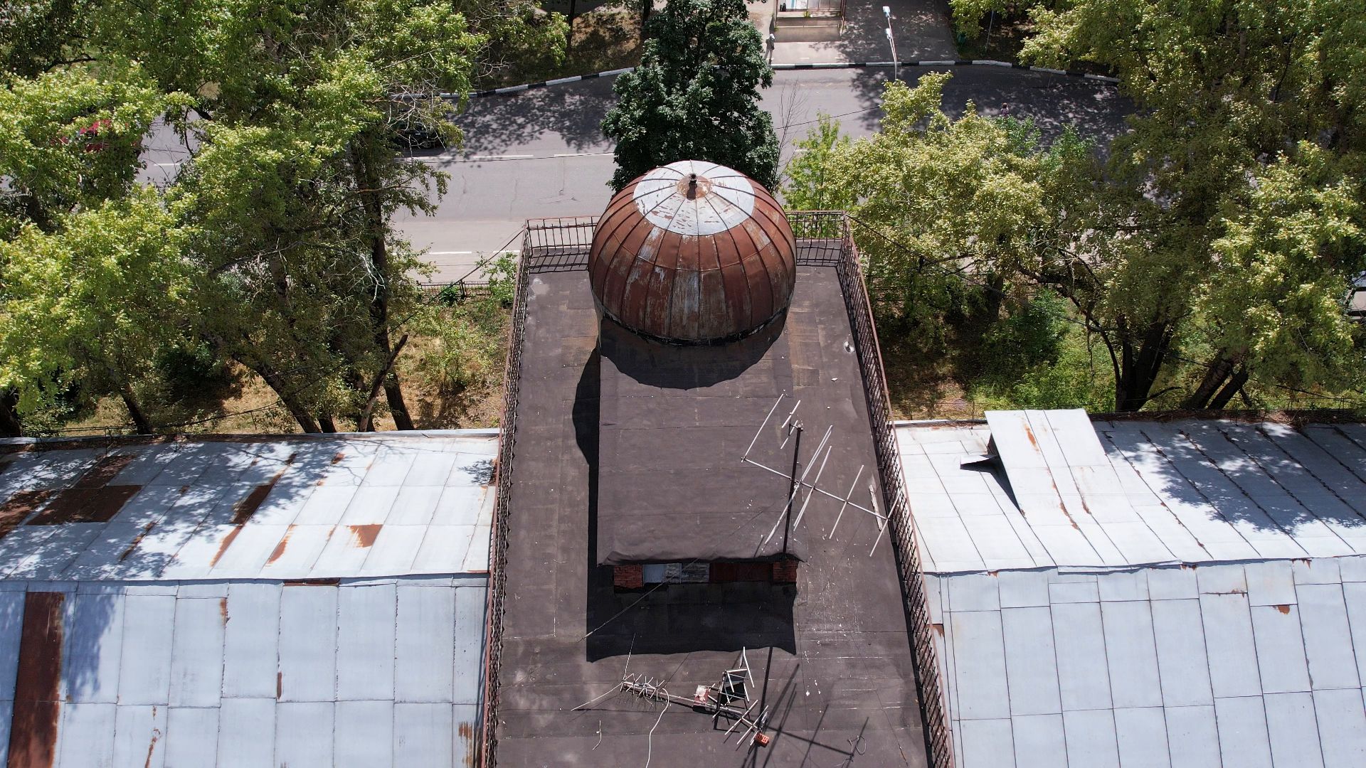 видео с коптера,