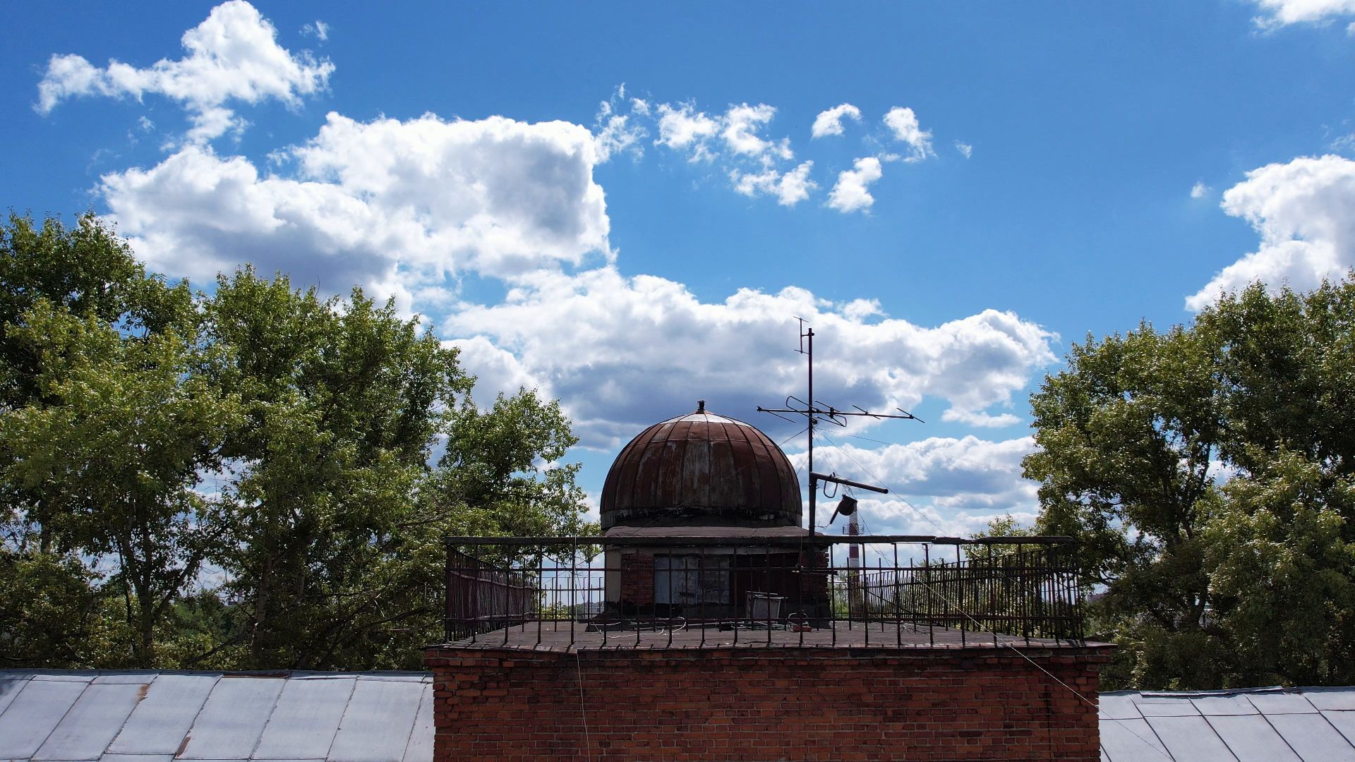 видео с коптера,