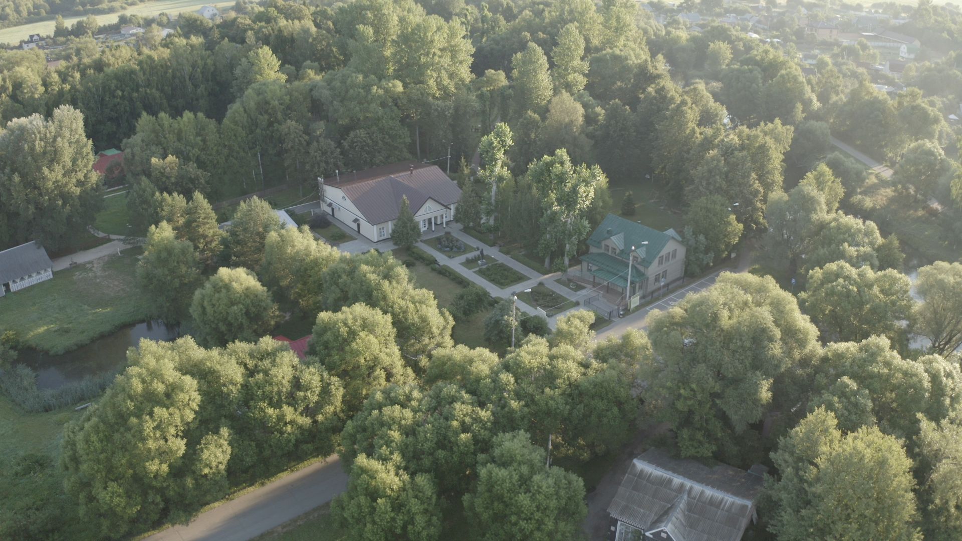 видео с коптера,