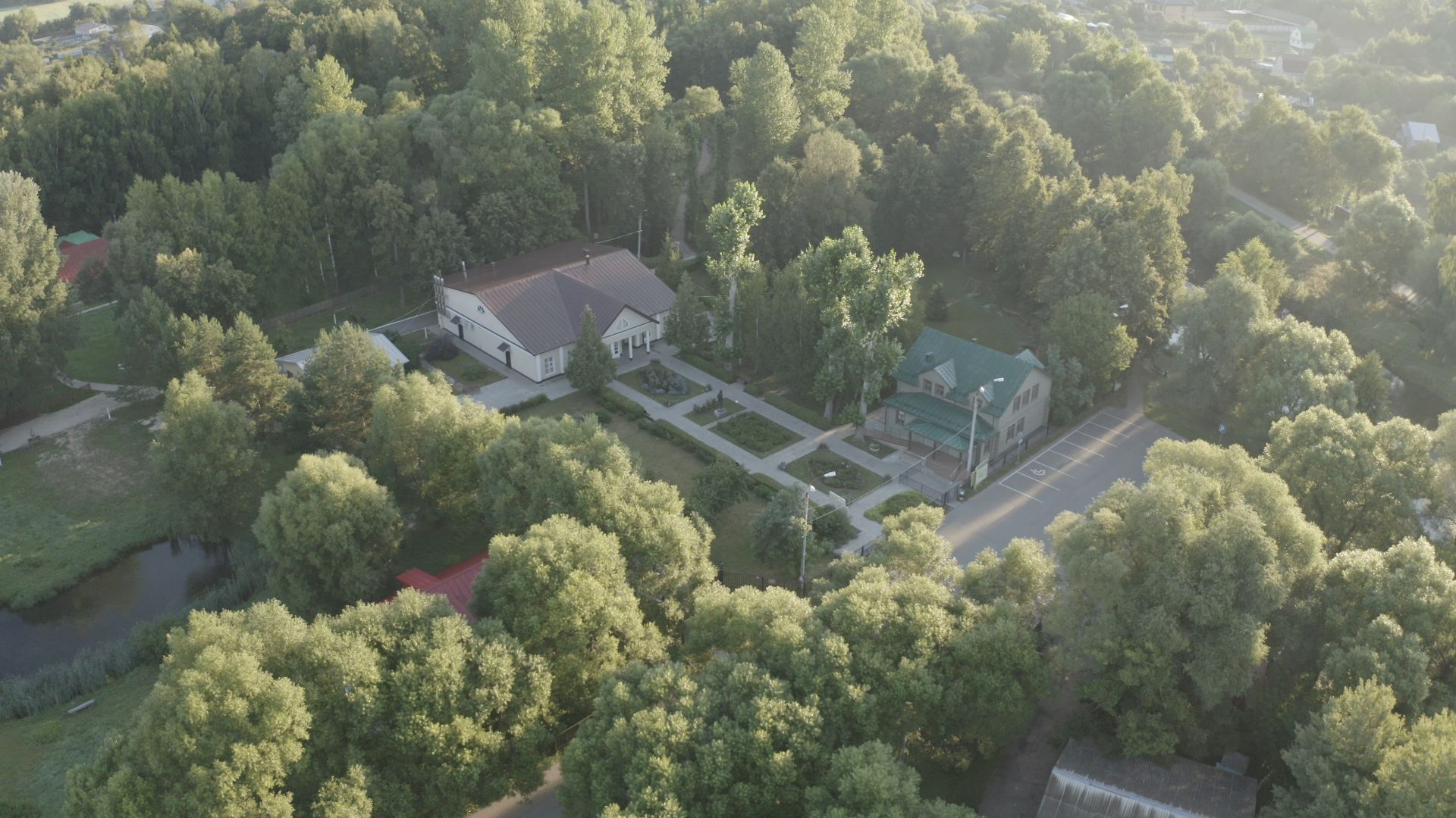 видео с коптера,