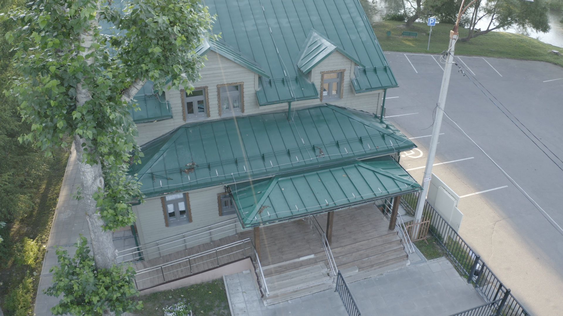 видео с коптера,