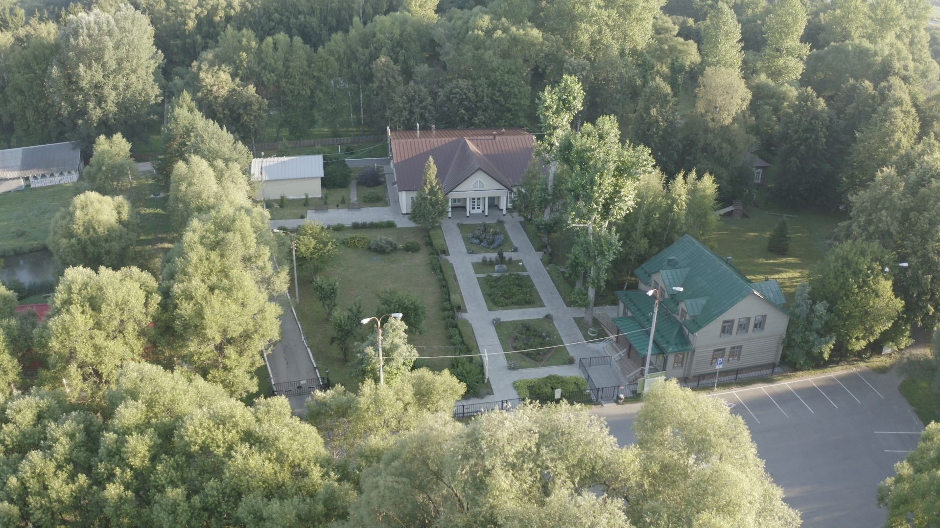 видео с коптера,