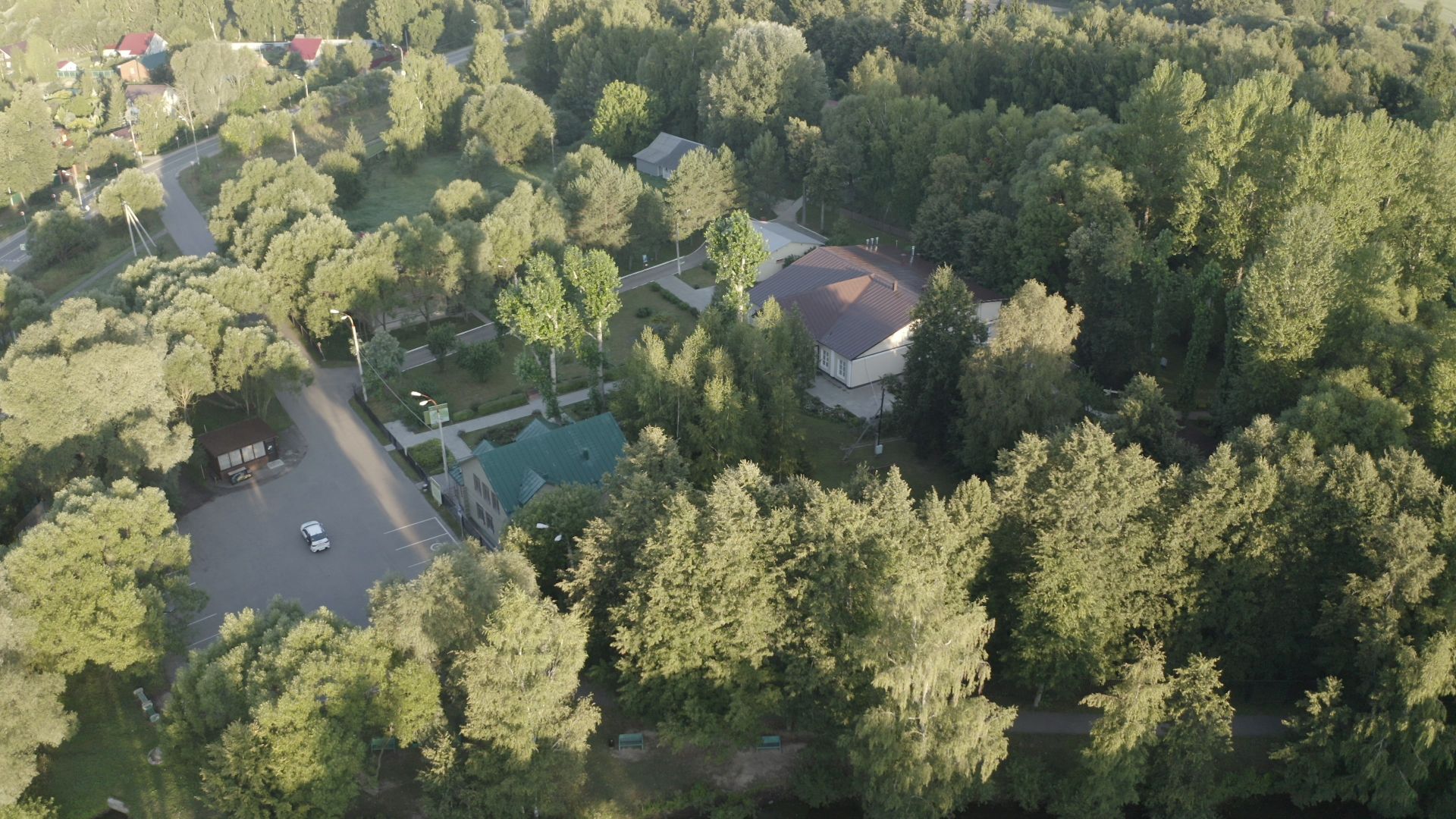 видео с коптера,