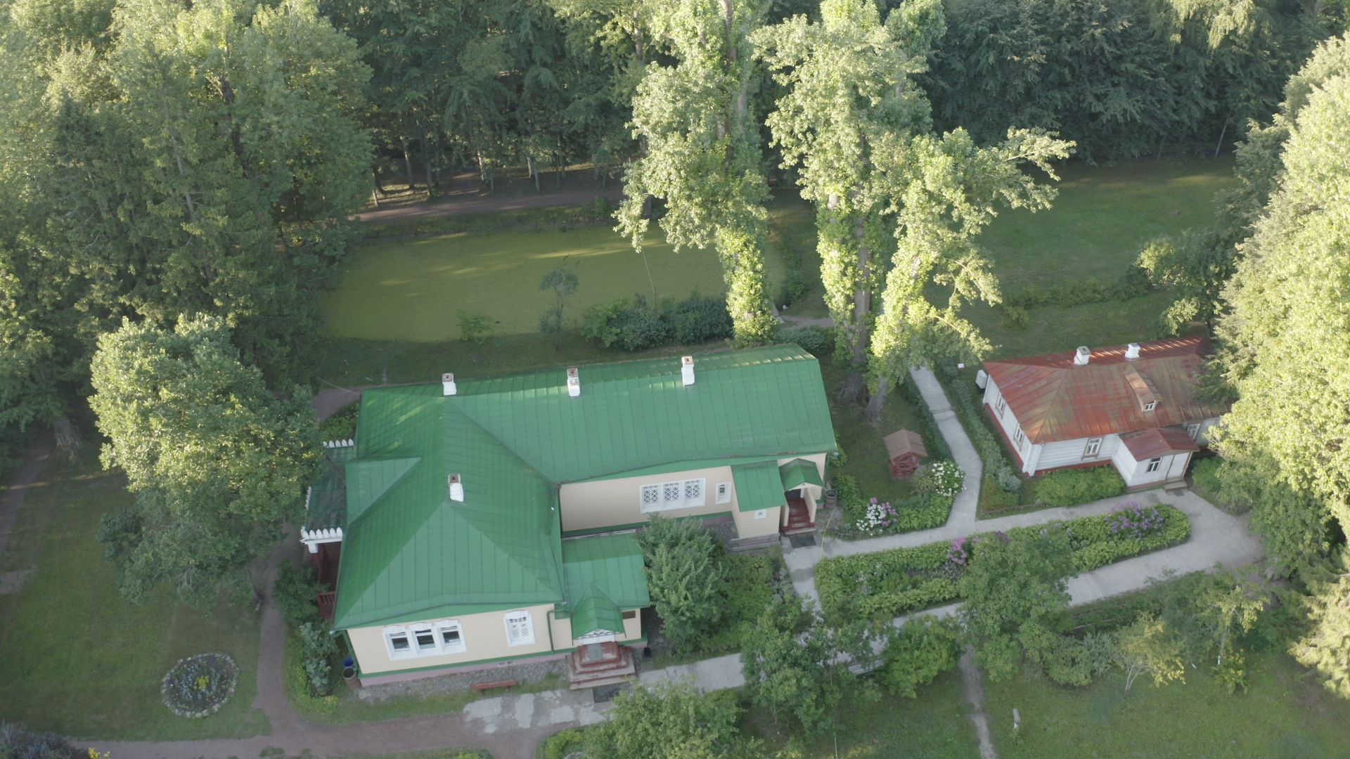 видео с коптера,