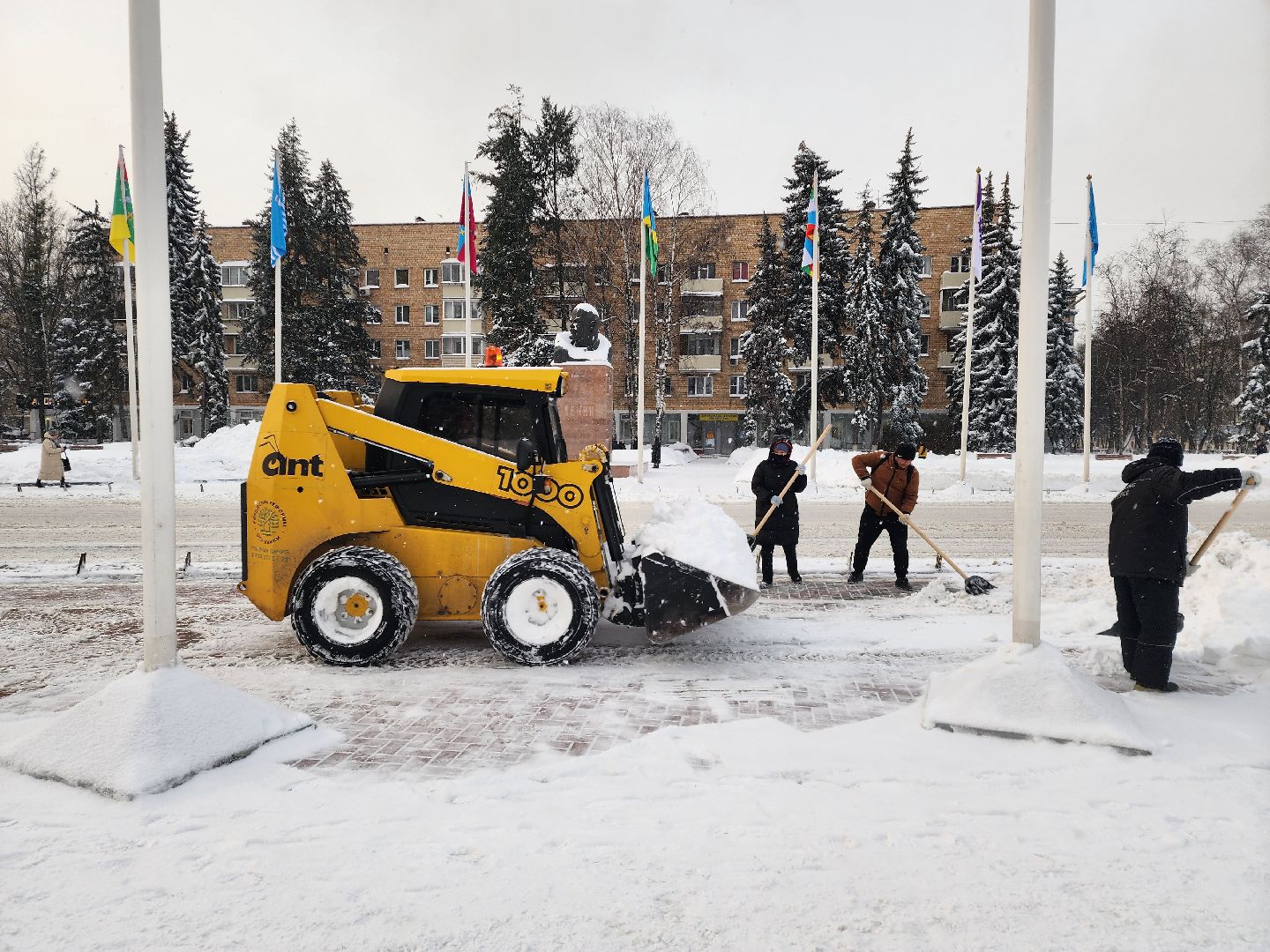 Химки, Подмосковье, снег, зима, холода,
