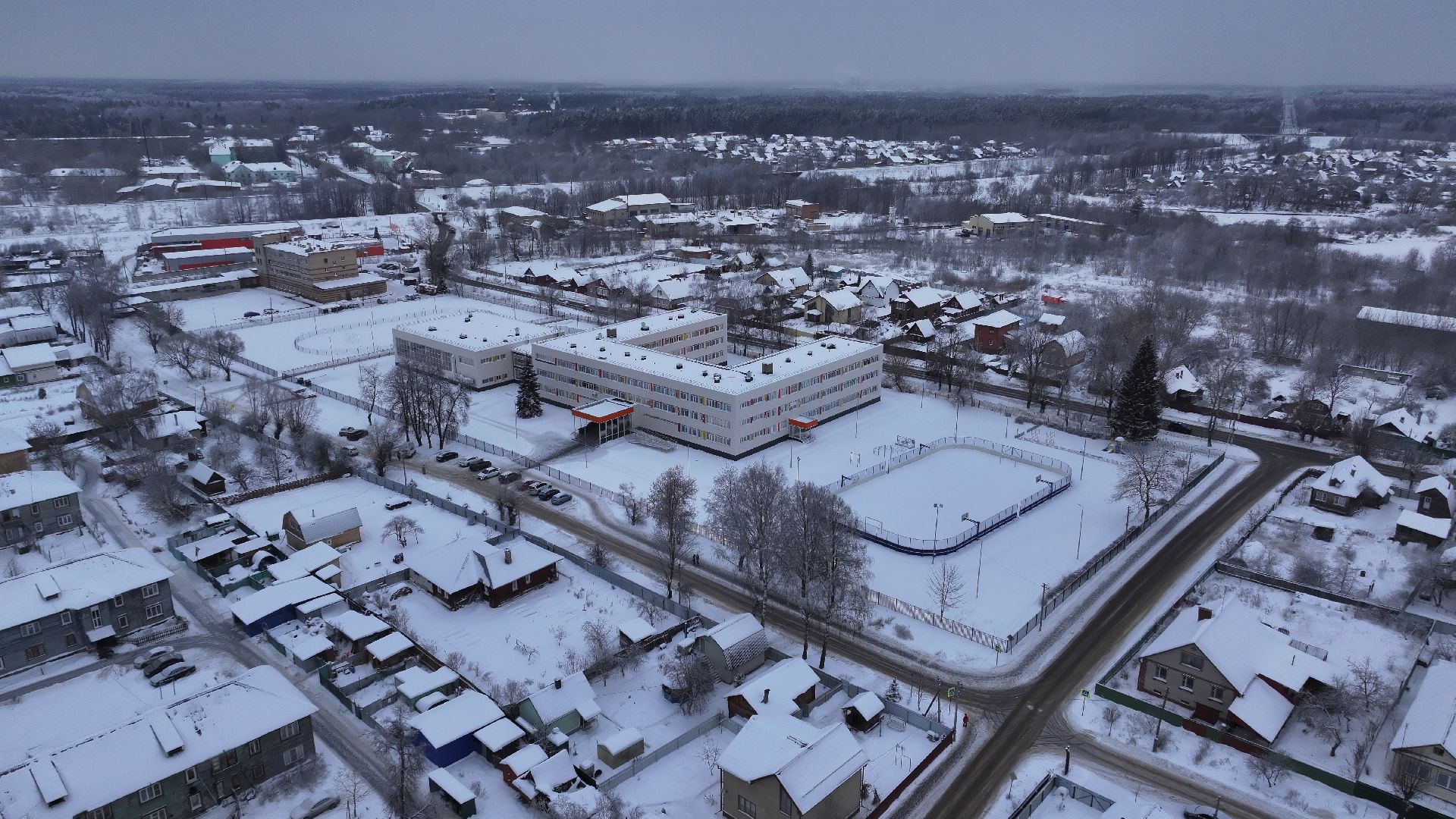 видео с коптера,