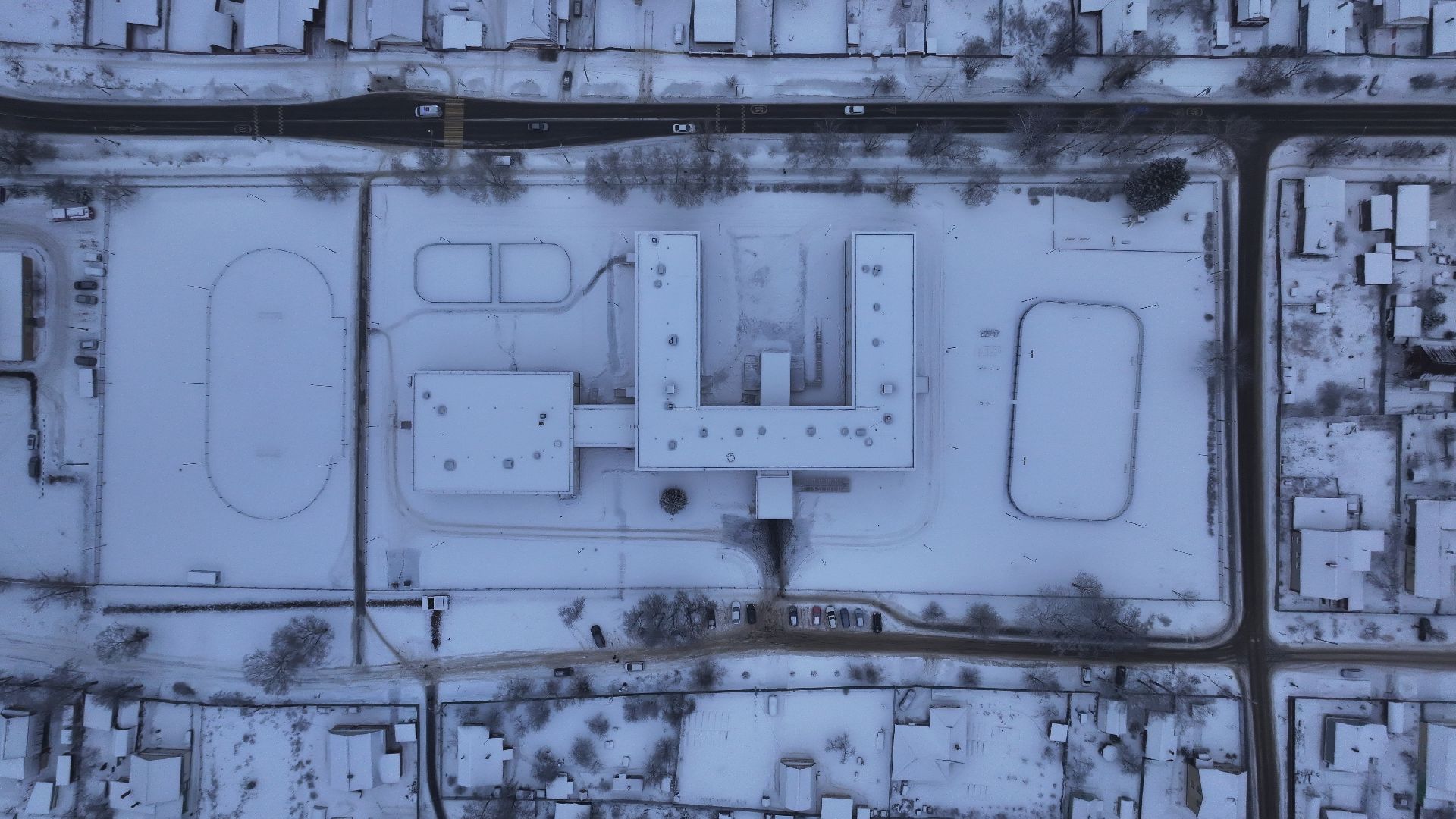 видео с коптера,