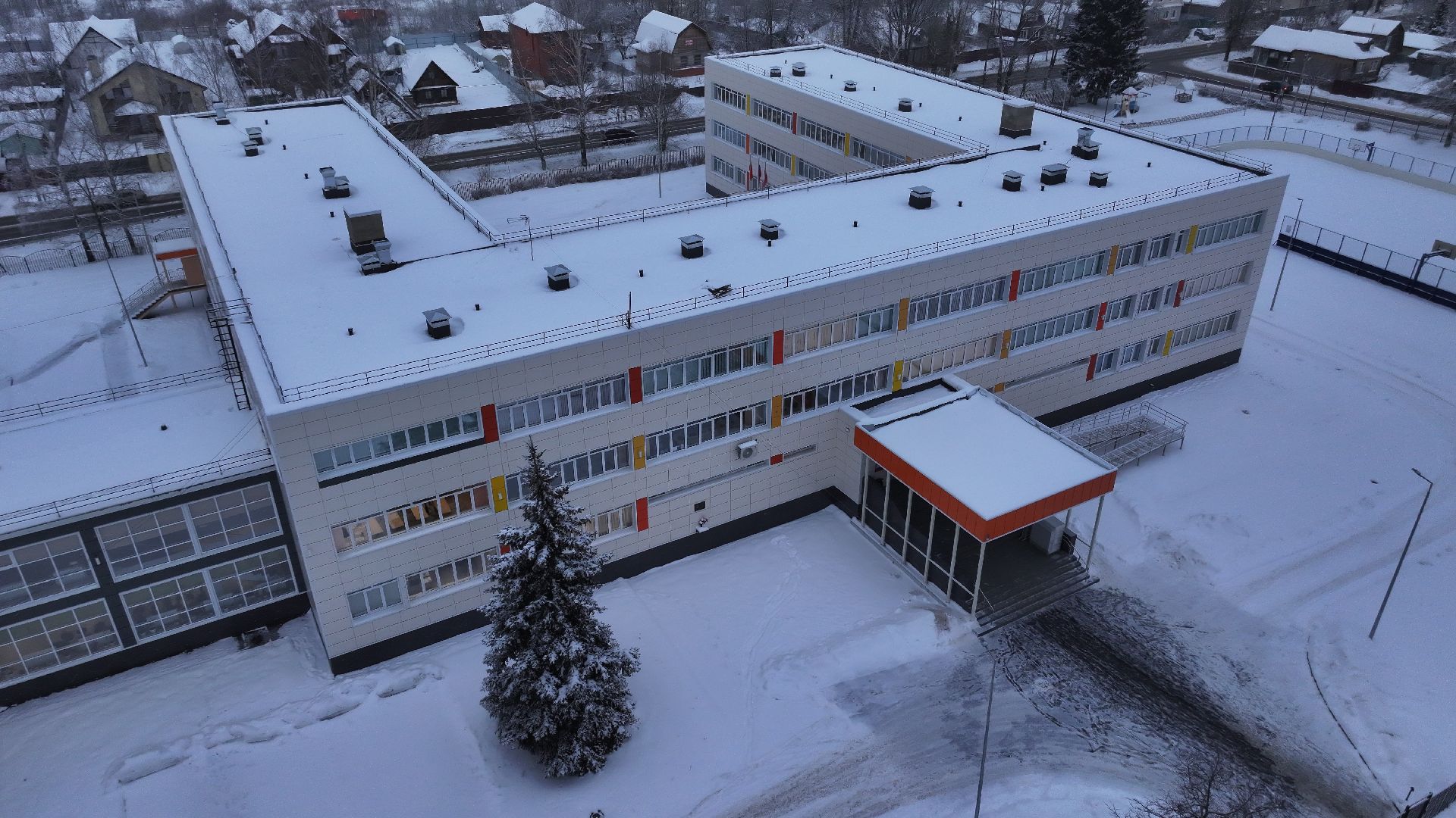 видео с коптера,