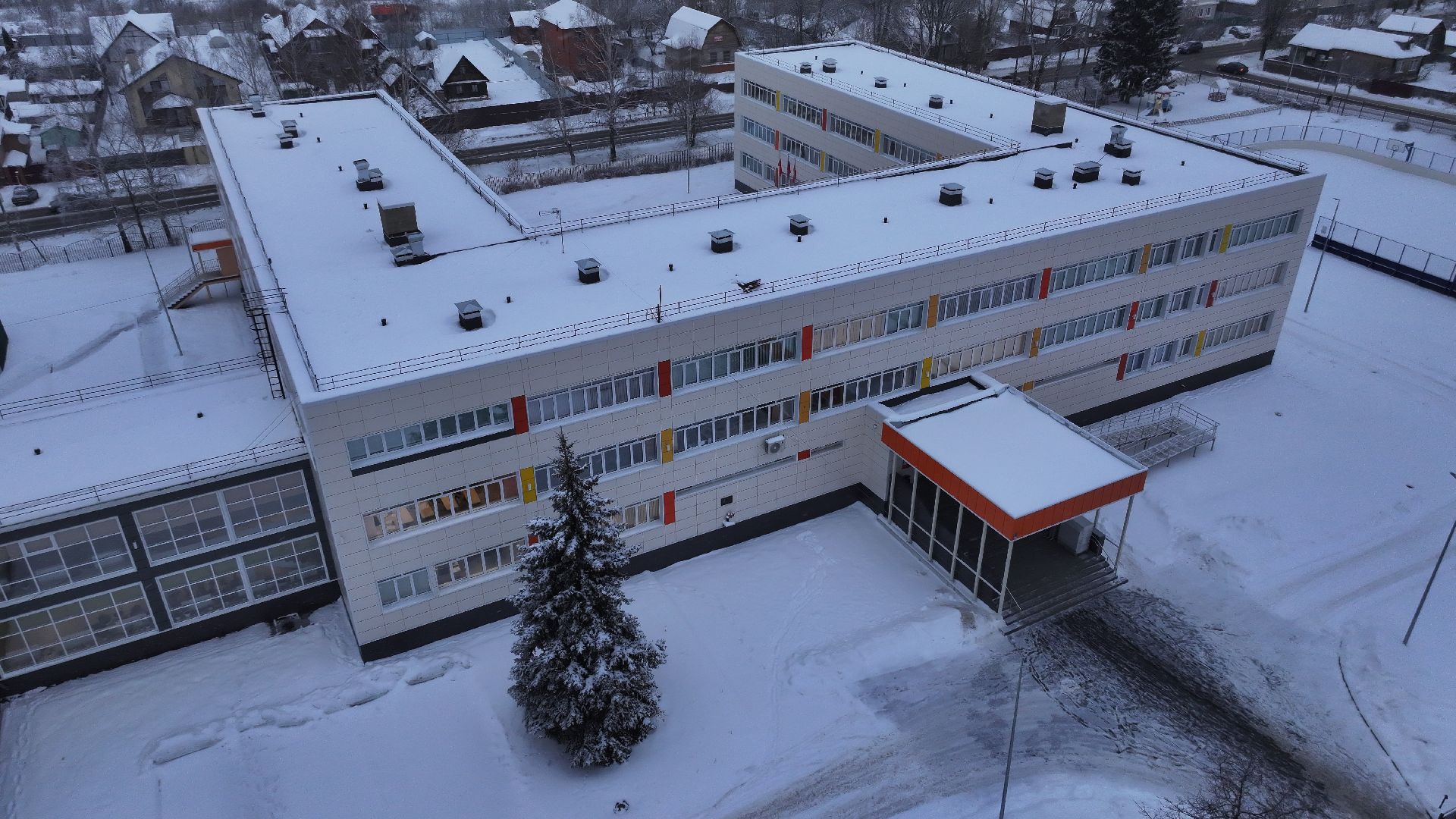 видео с коптера,