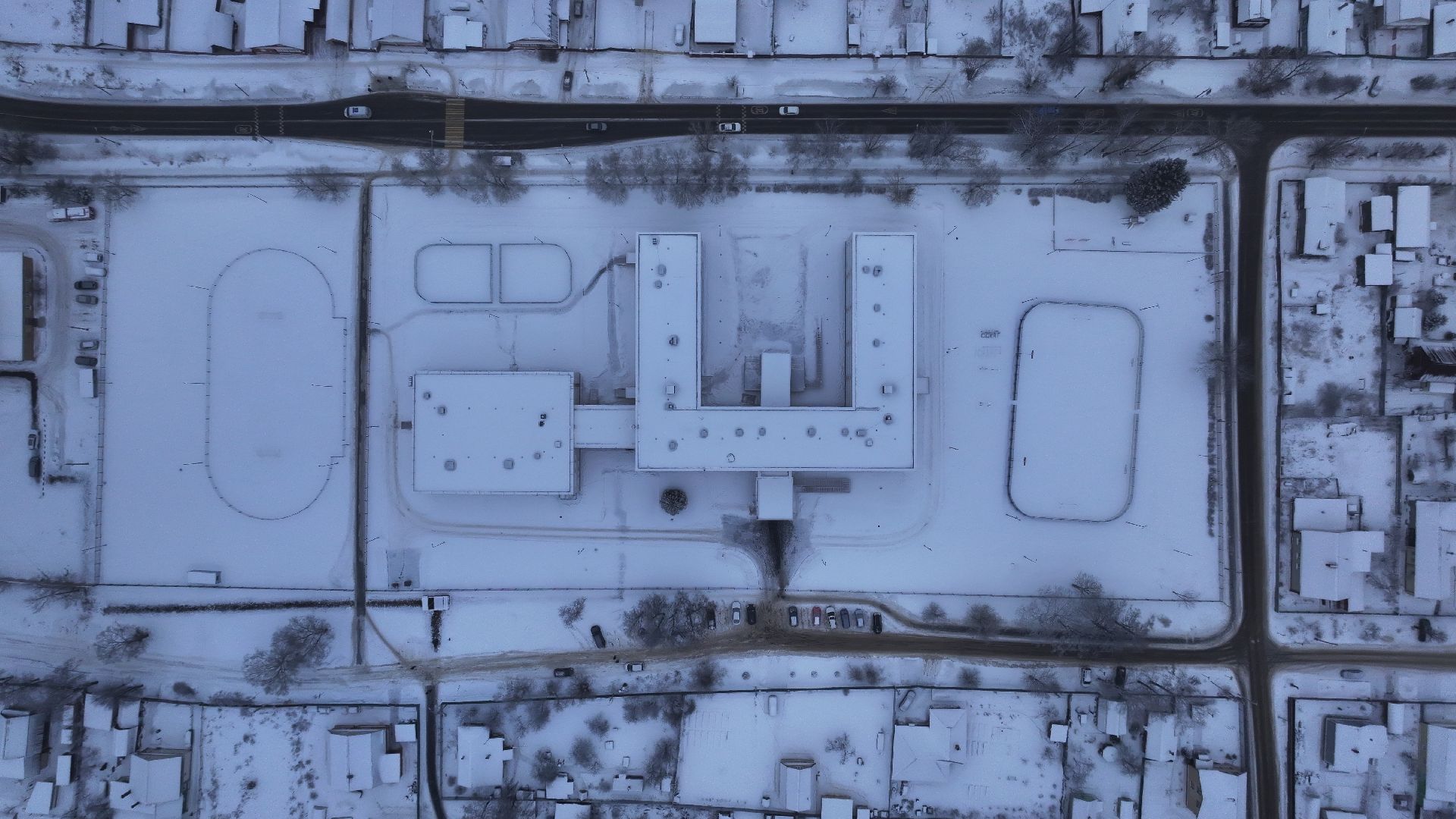 видео с коптера,