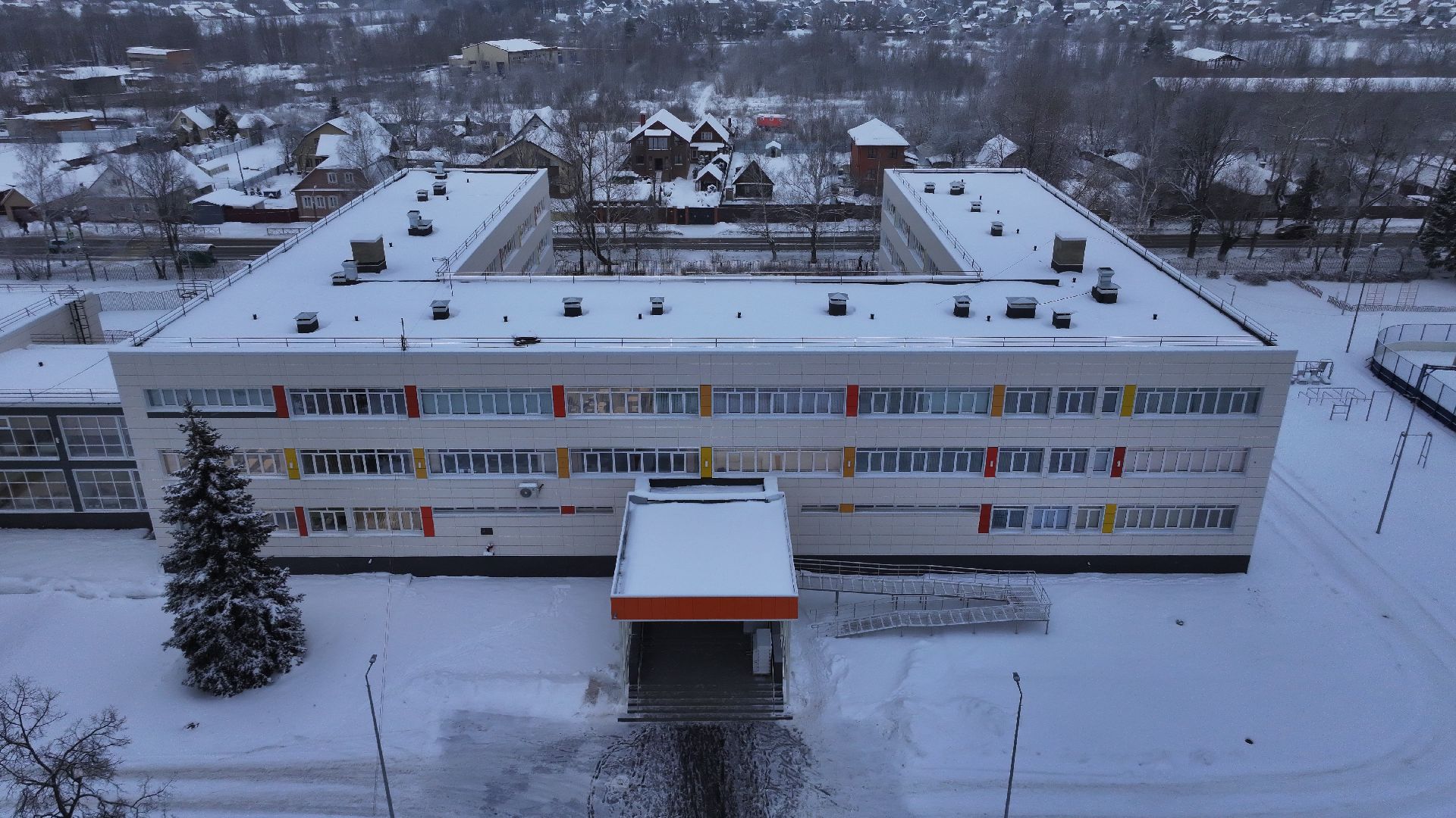 видео с коптера,