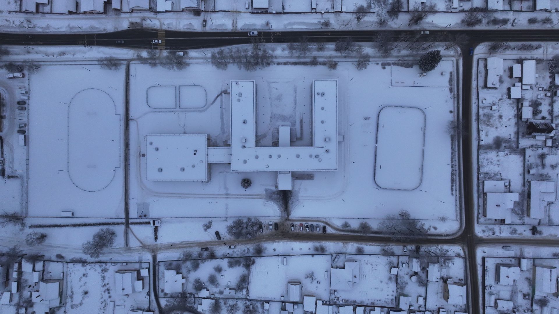 видео с коптера,