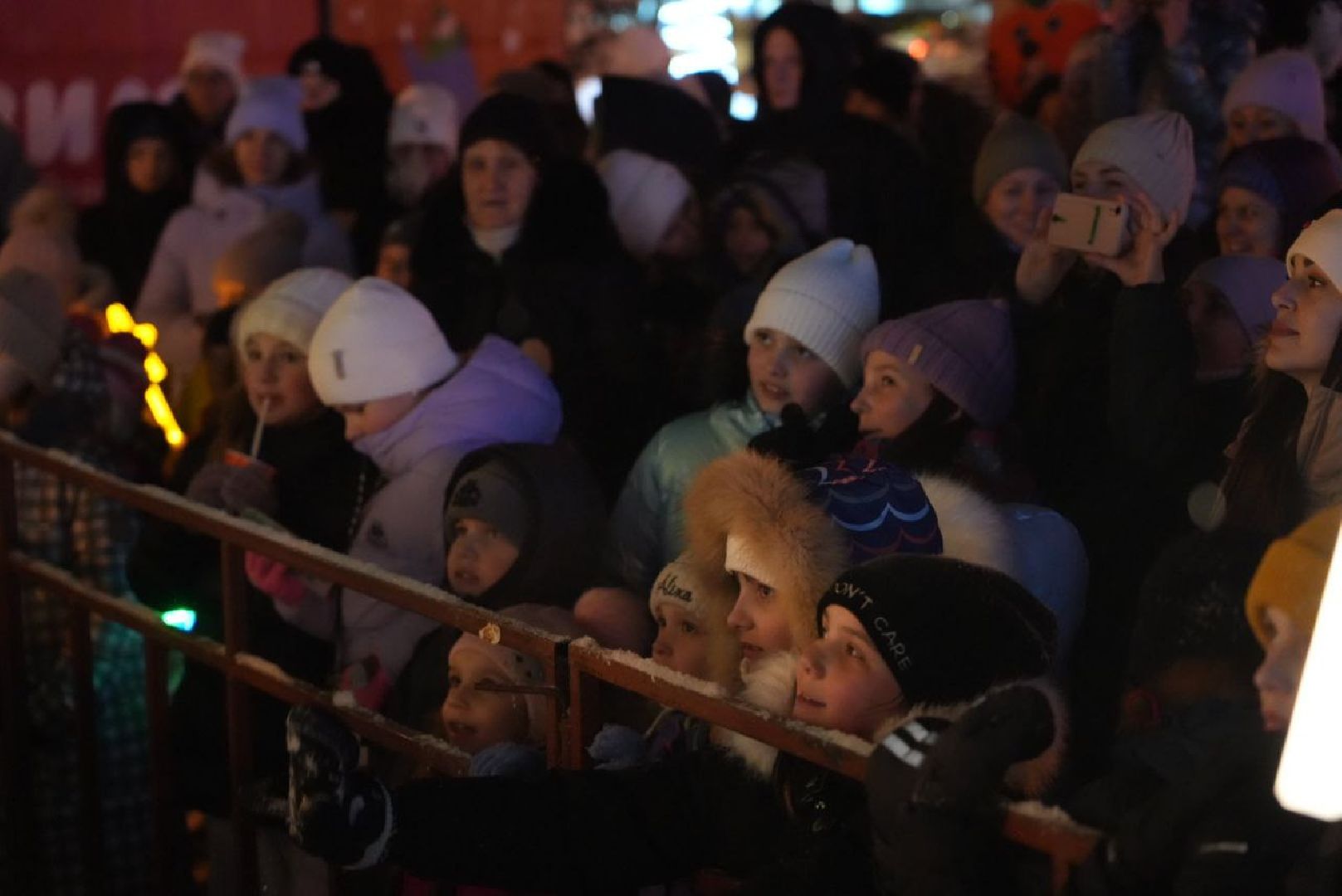 Сергиево-Посадской городской округ, Сергиев Посад, Новый год, Елка, Зима в Подмосковье, Праздник, Зажжение огней на елке, Благоустройство, Дед Мороз, Снегурочка,