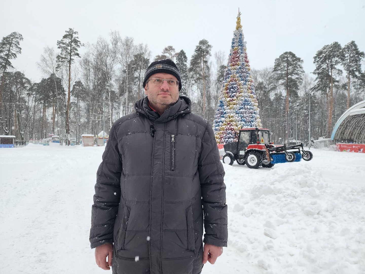 циклон Ваня, снегопад, уборка снега, Ногинск, Богородский городской округ,