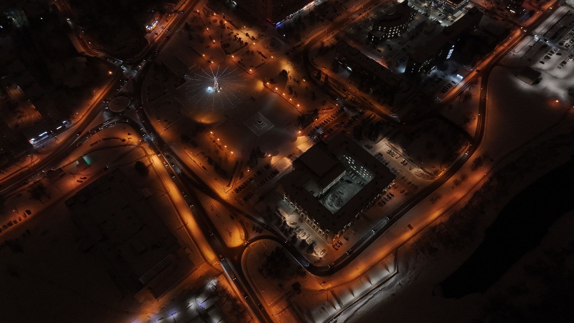 видео с коптера,