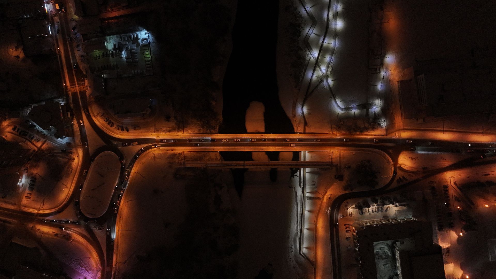 видео с коптера,