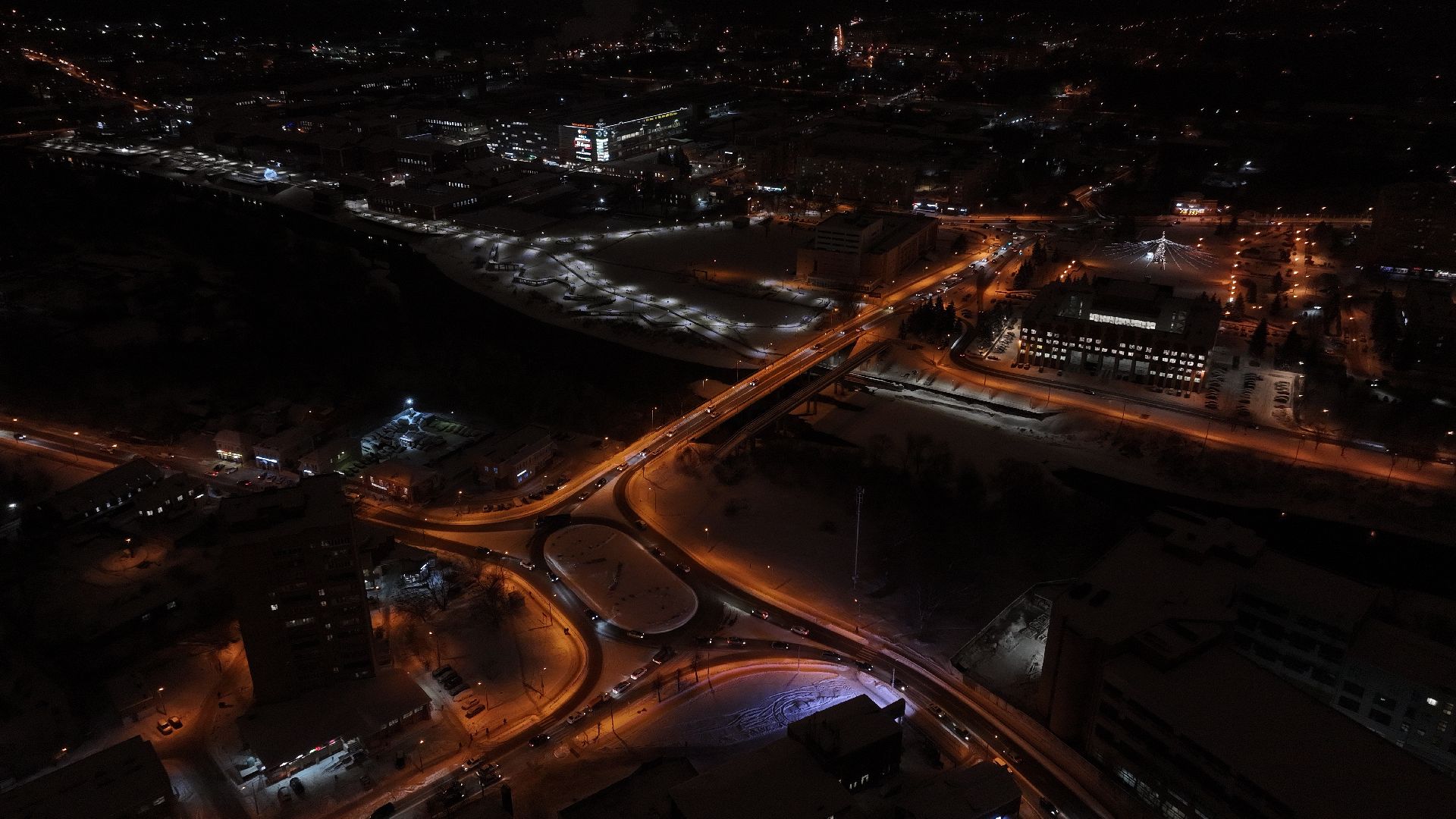 видео с коптера,