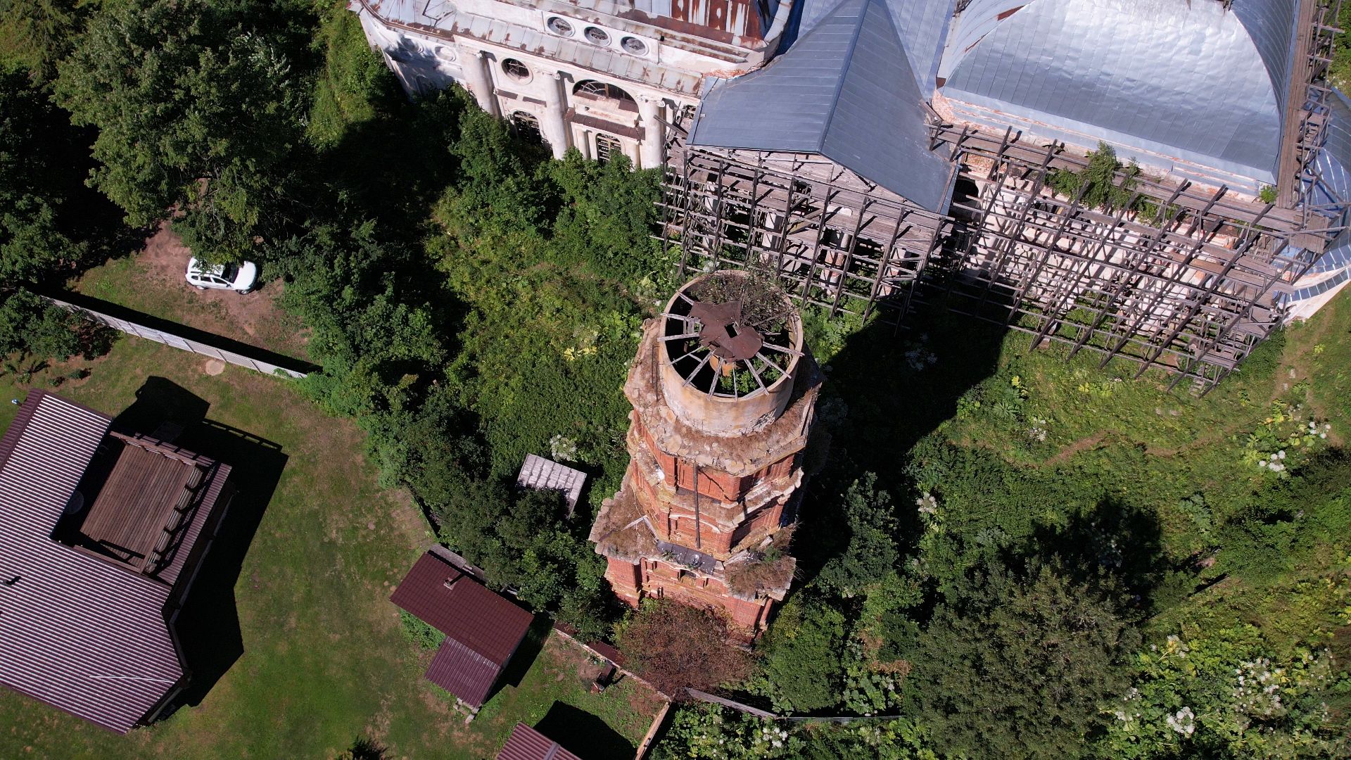 видео с коптера,