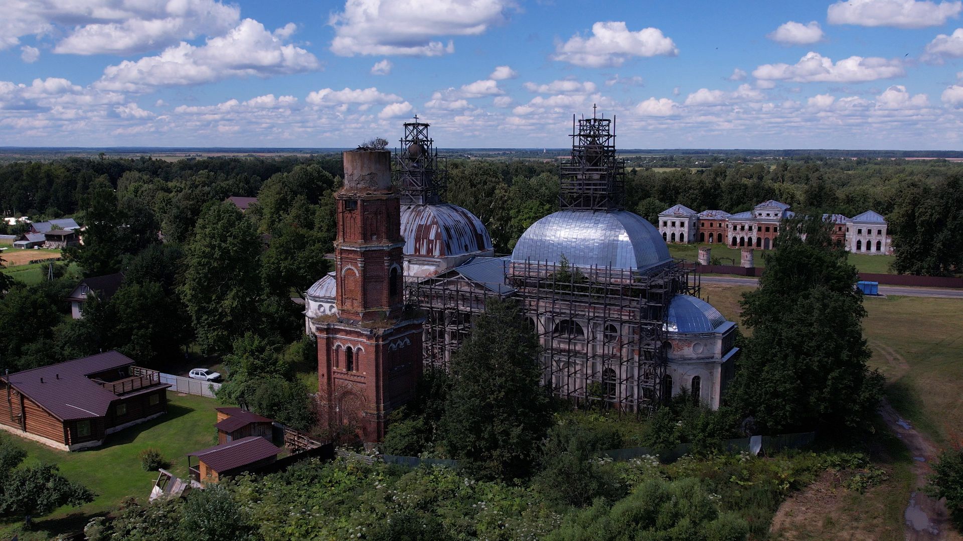 видео с коптера,