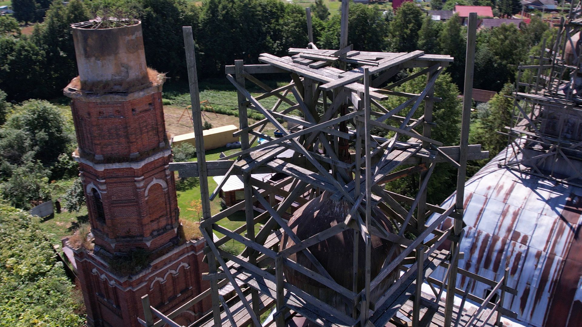 видео с коптера,