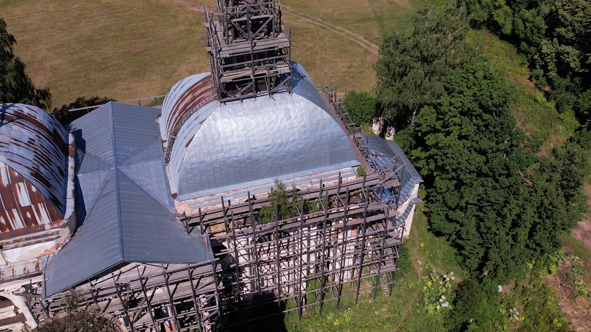 видео с коптера,