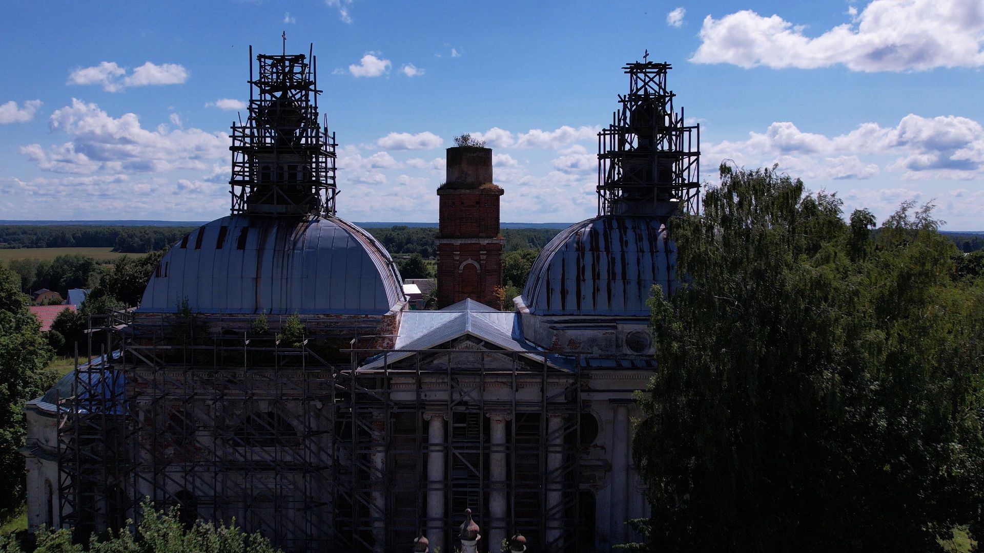 видео с коптера,