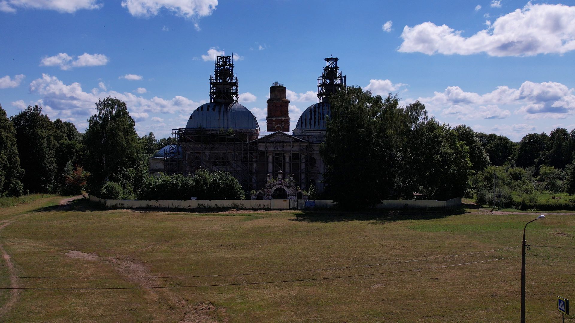 видео с коптера,