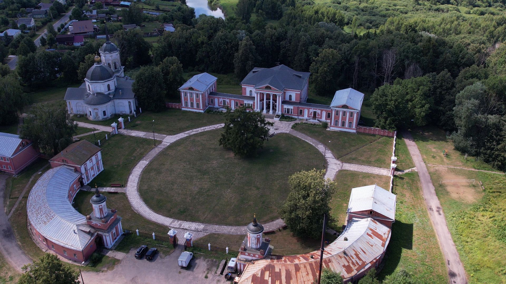 видео с коптера,