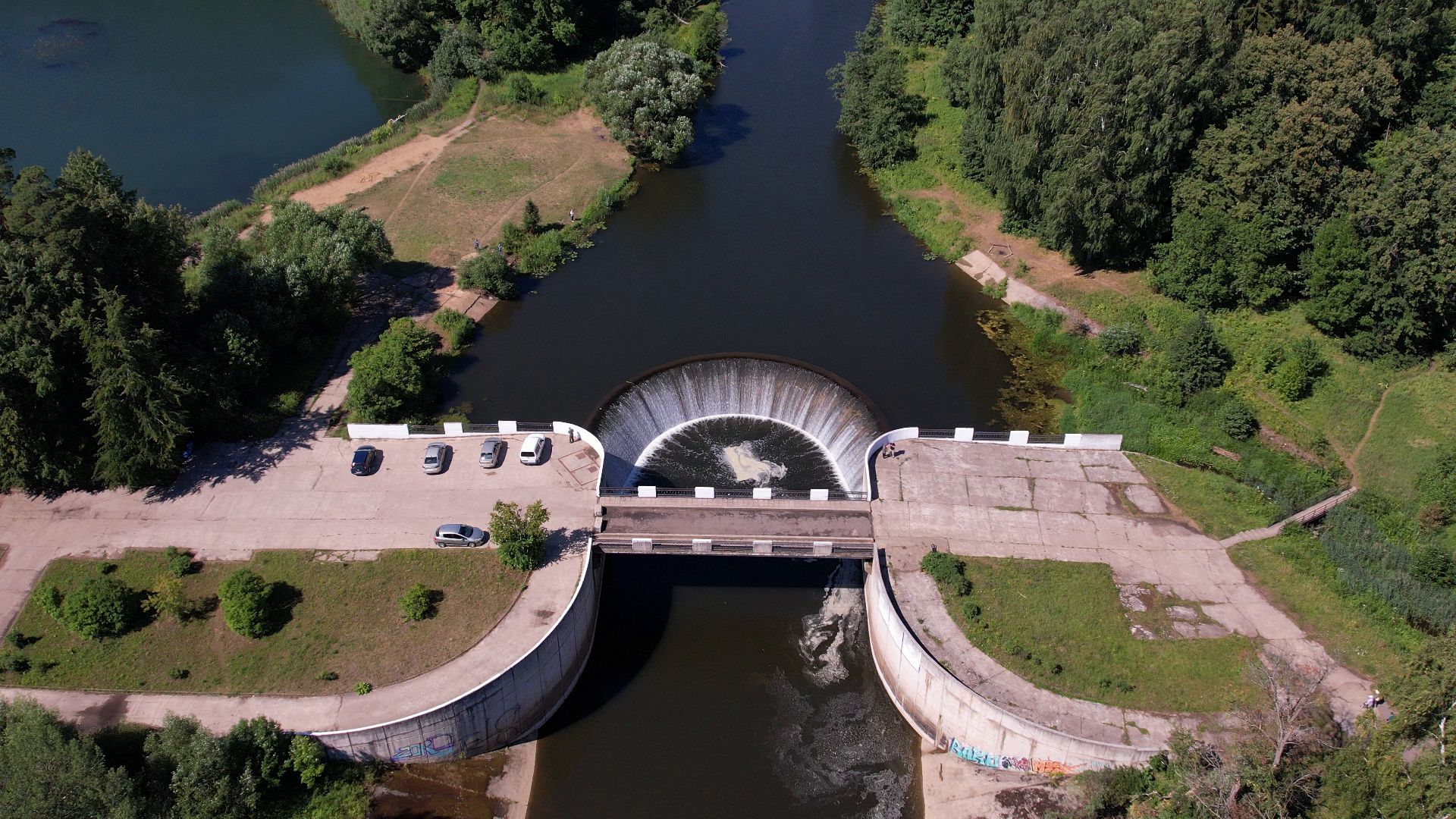 видео с коптера,