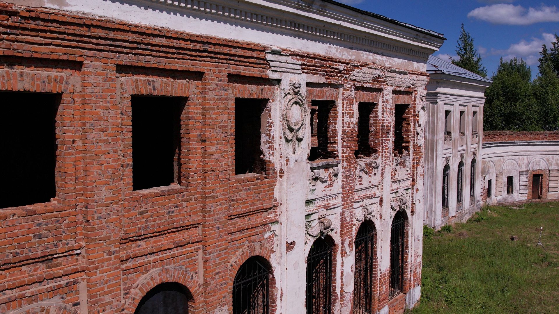 видео с коптера,