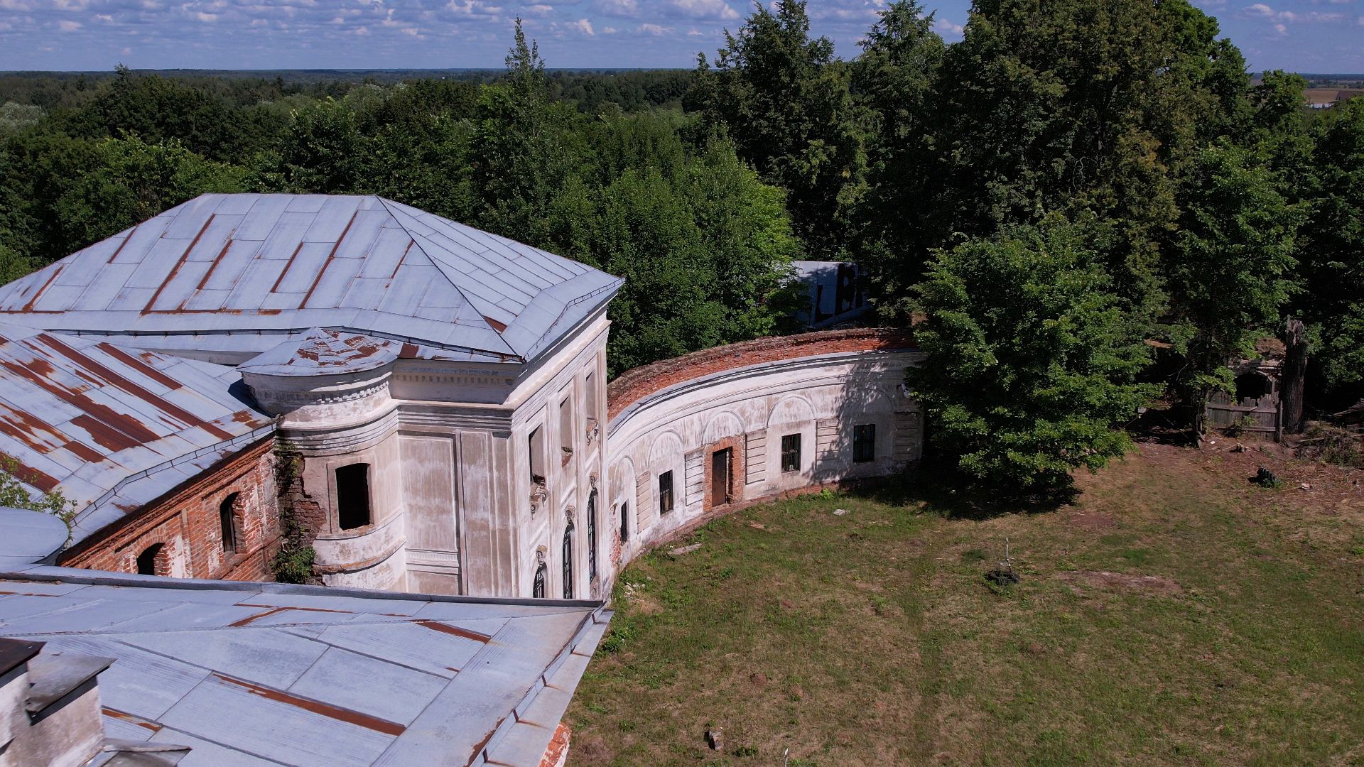 видео с коптера,