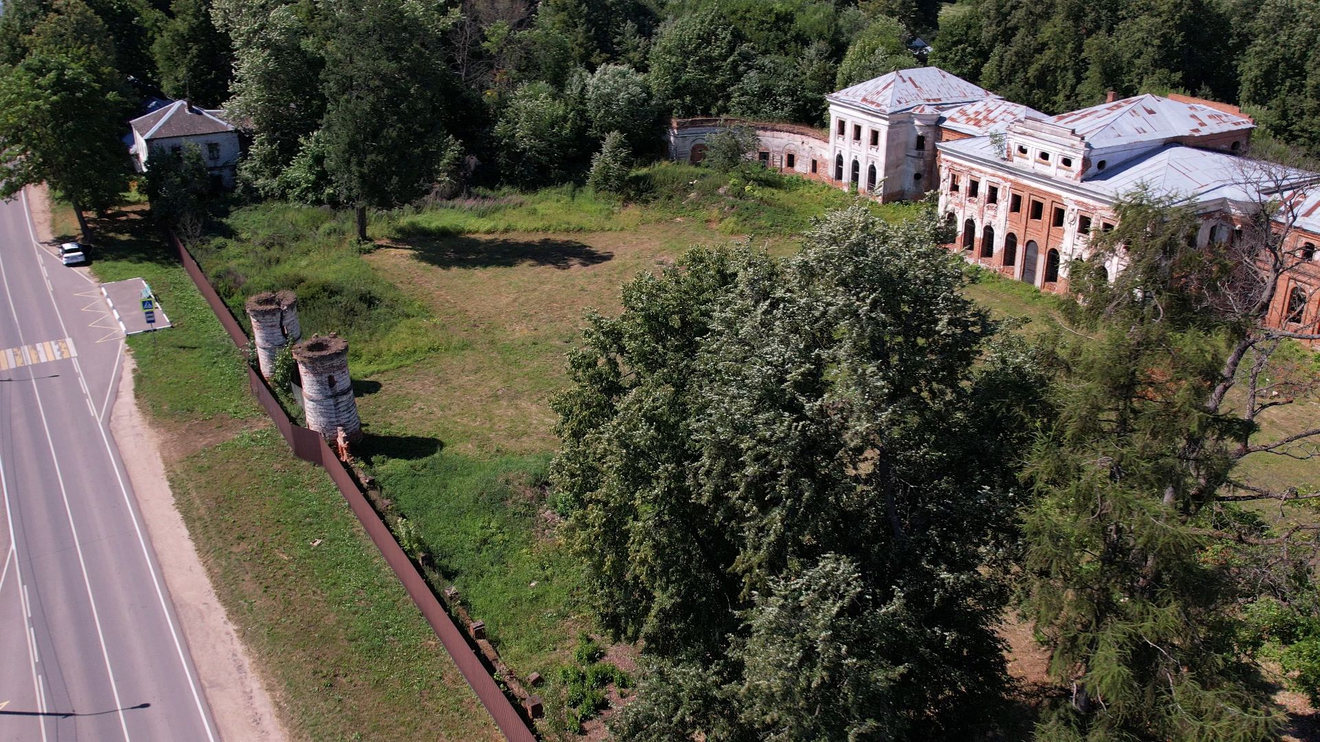 видео с коптера,