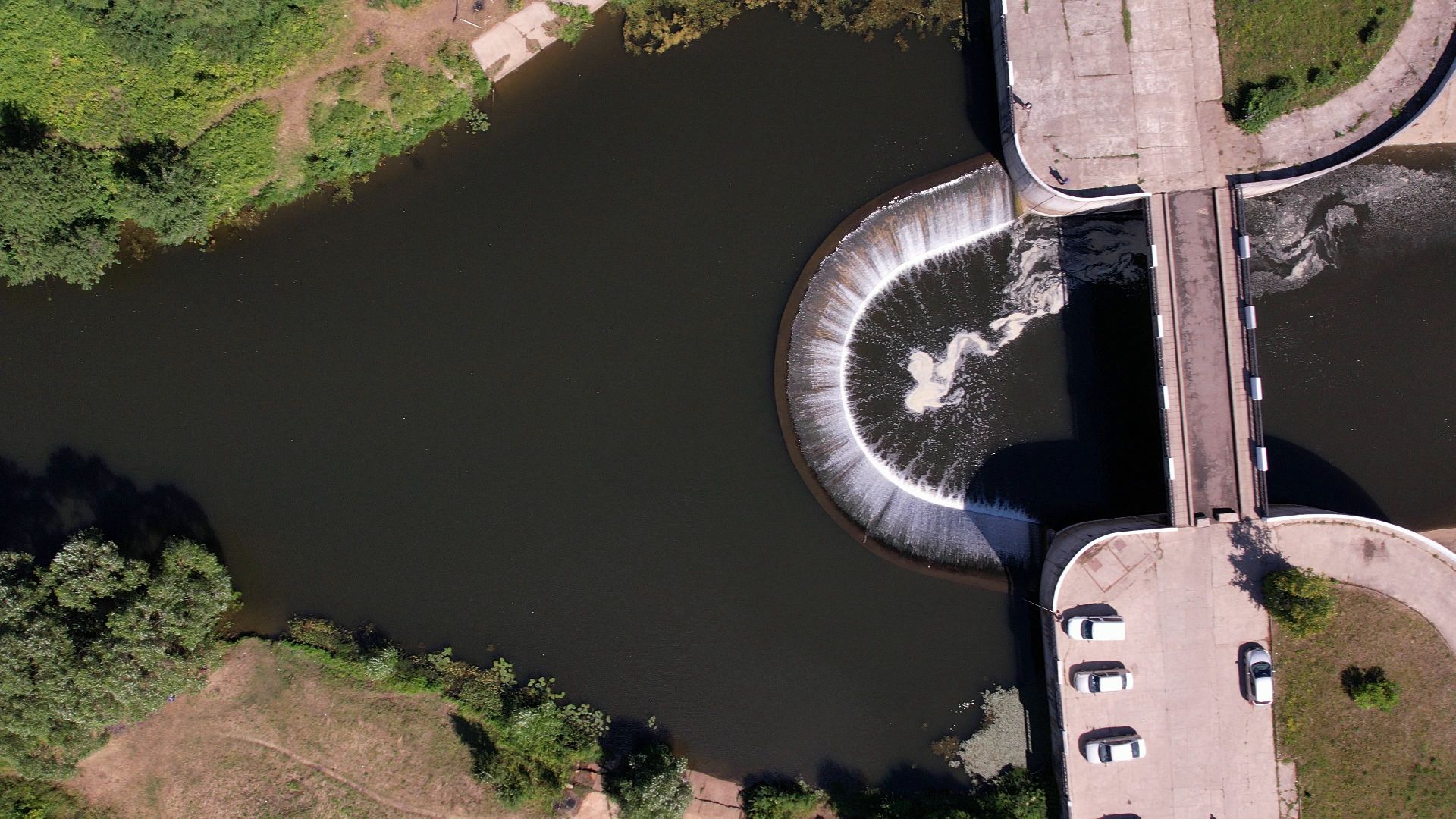 видео с коптера,