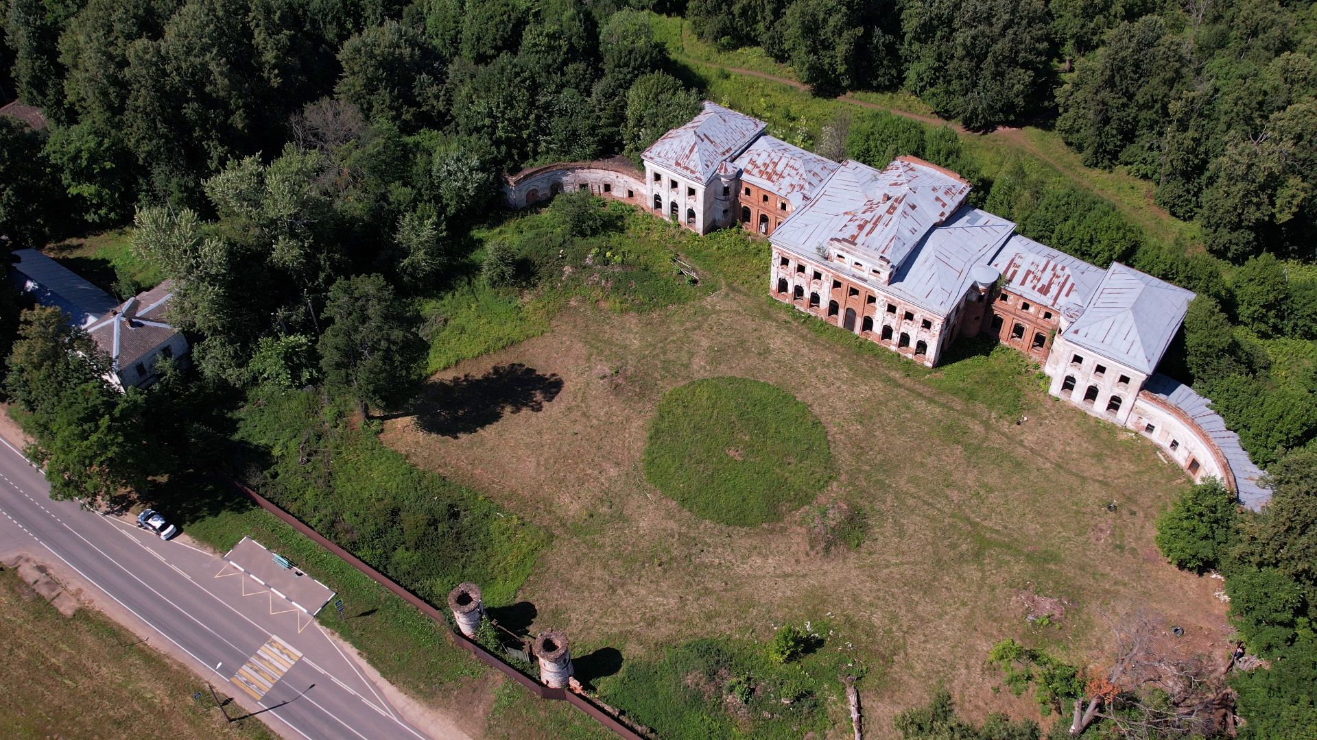 видео с коптера,