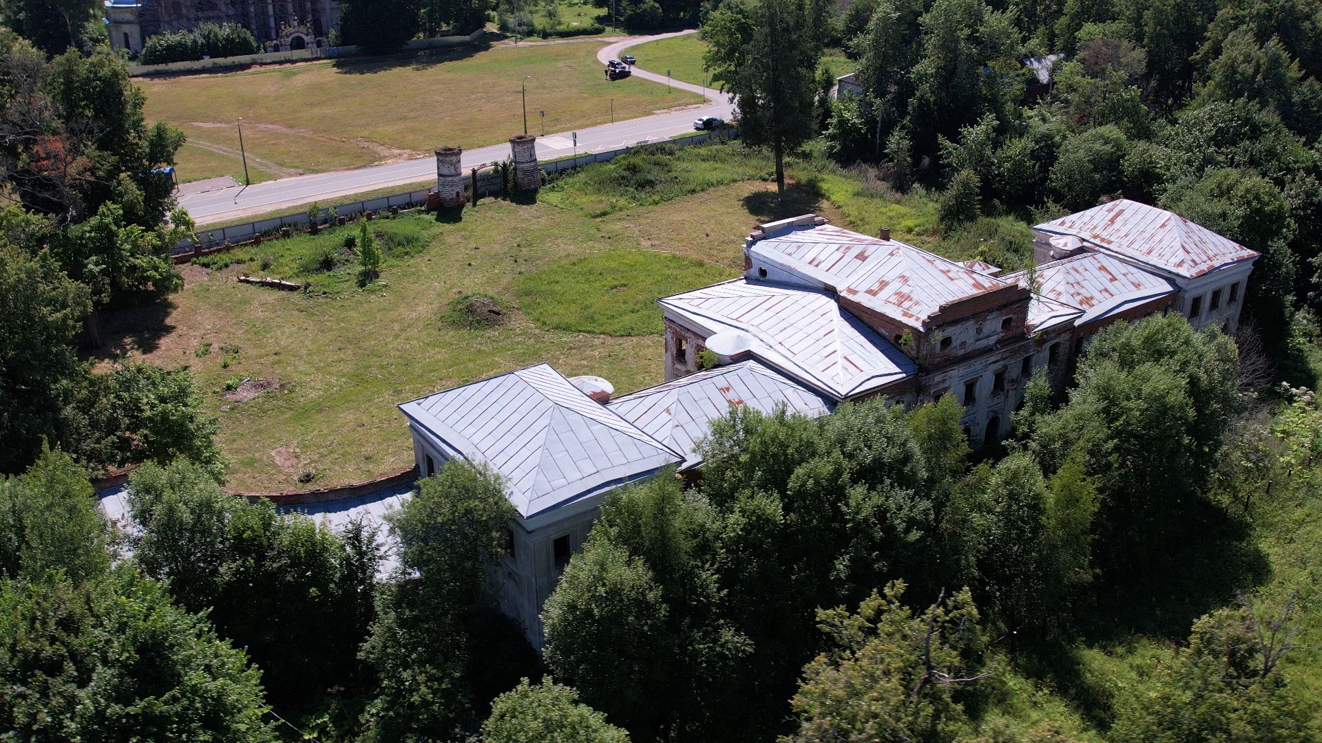 видео с коптера,