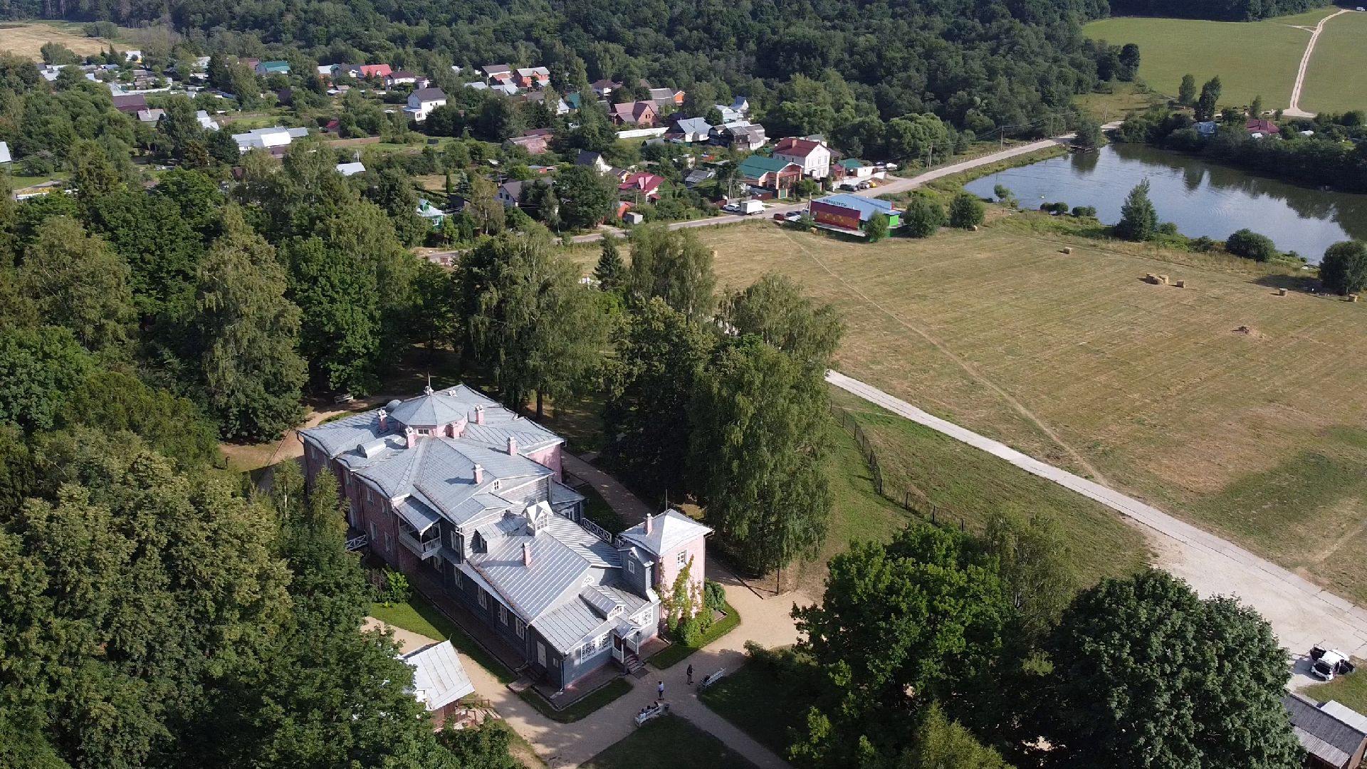 видео с коптера,