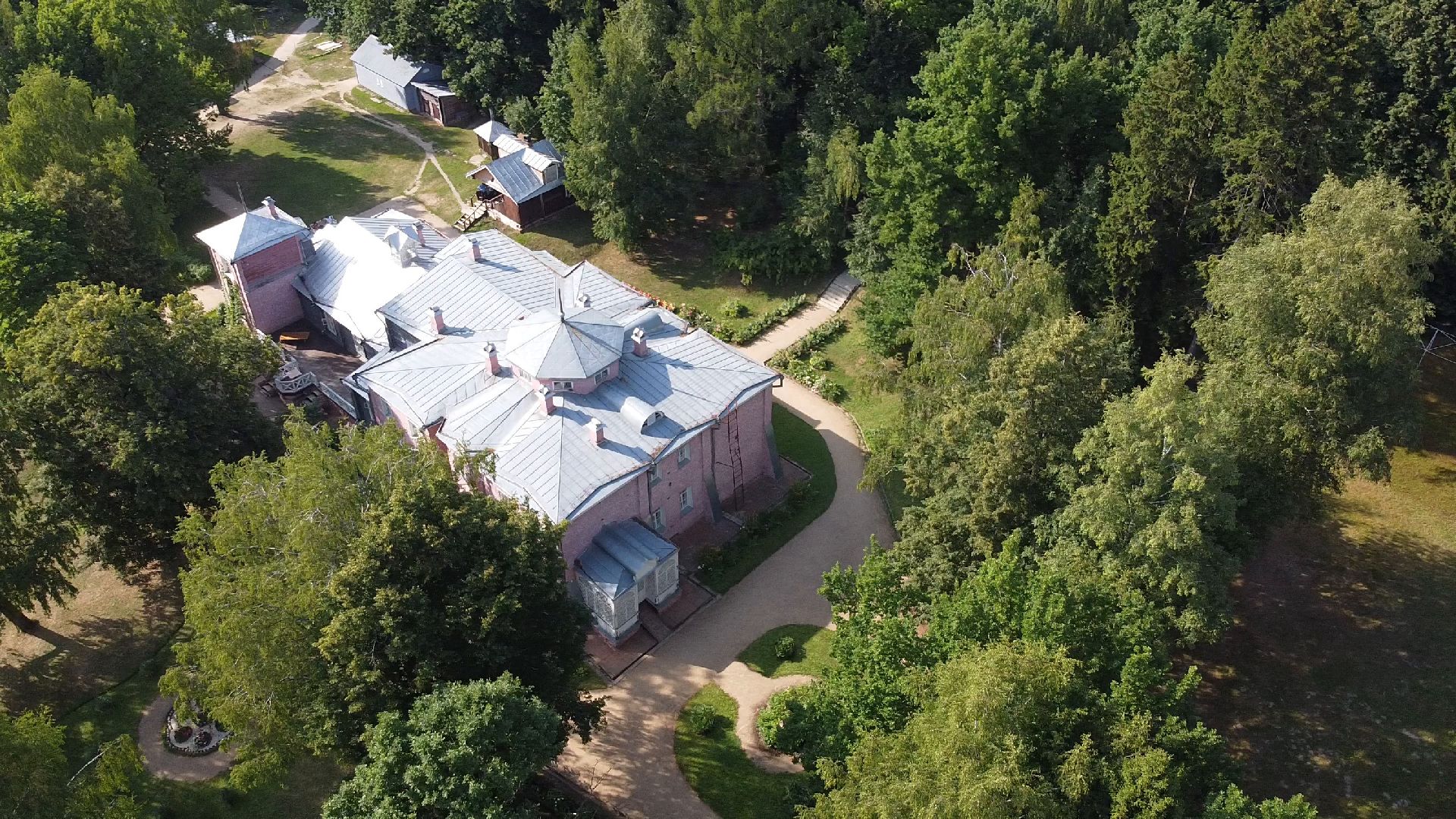 видео с коптера,