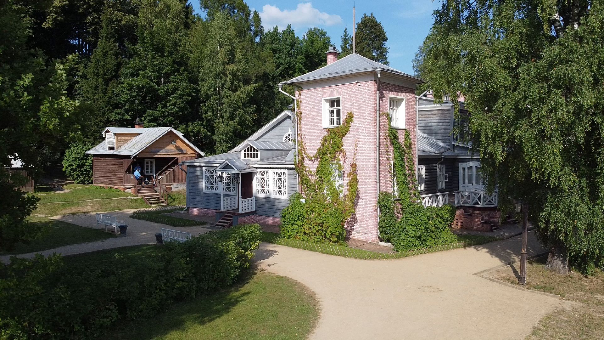 видео с коптера,