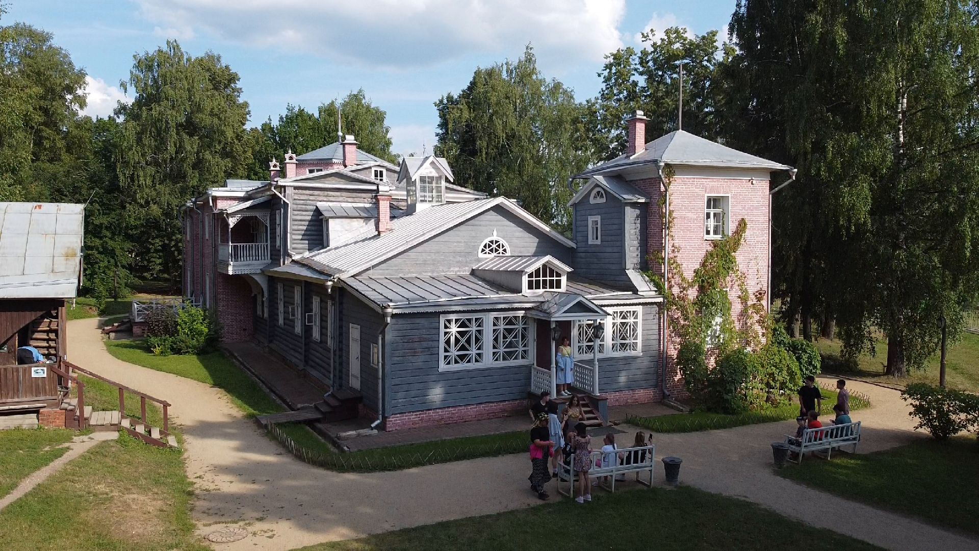 видео с коптера,