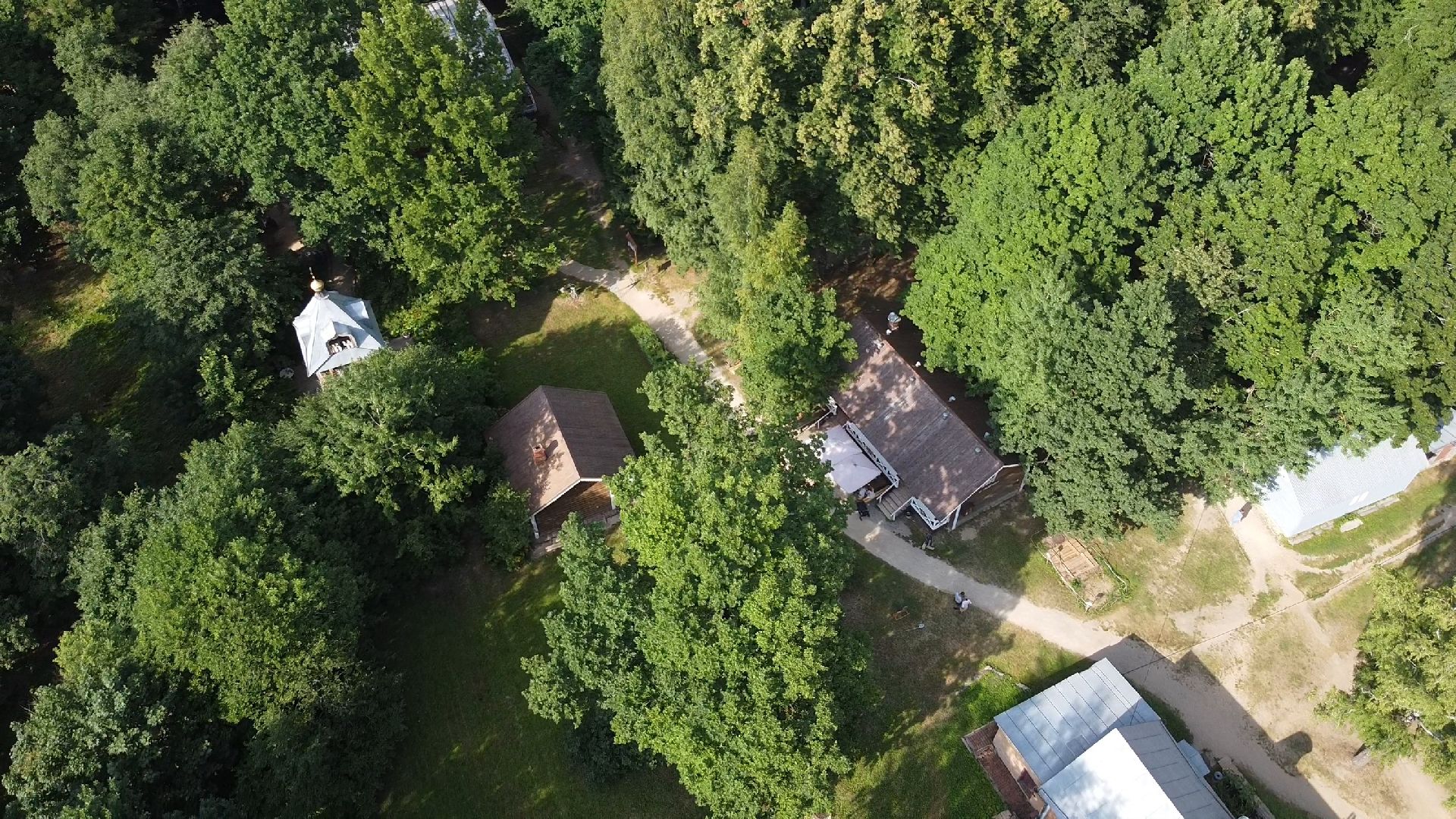 видео с коптера,