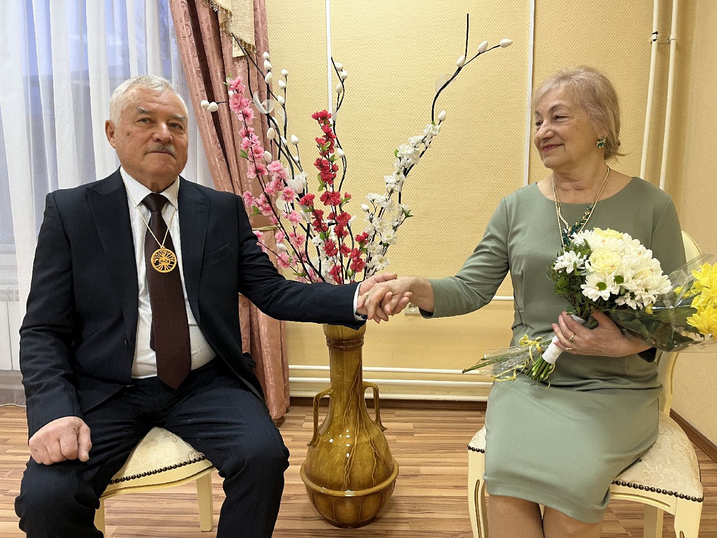 Волоколамск, юбиляры, золотая свадьба, 50 лет вместе,